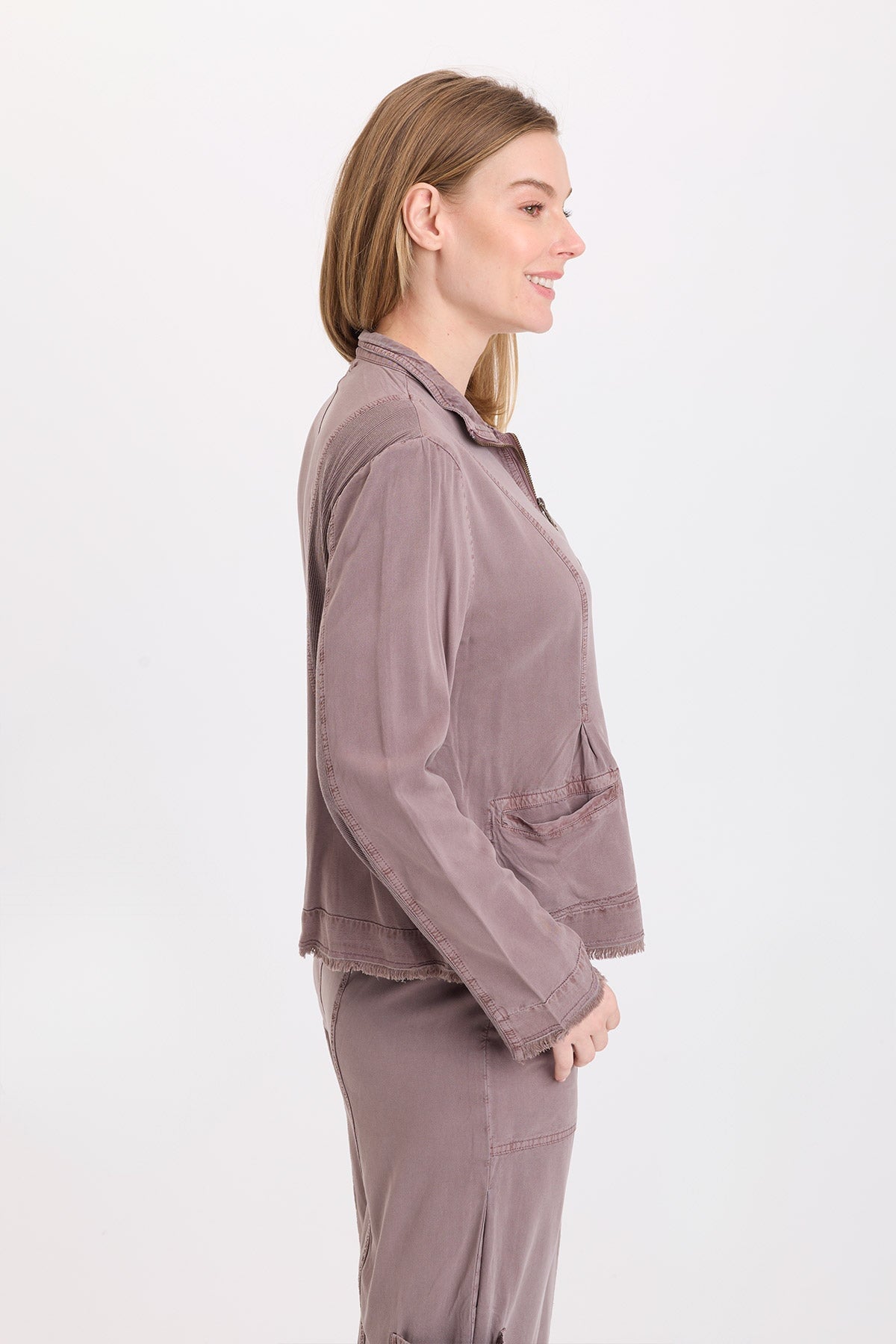 Wearables Neith Twill Zip-Up Jacket 