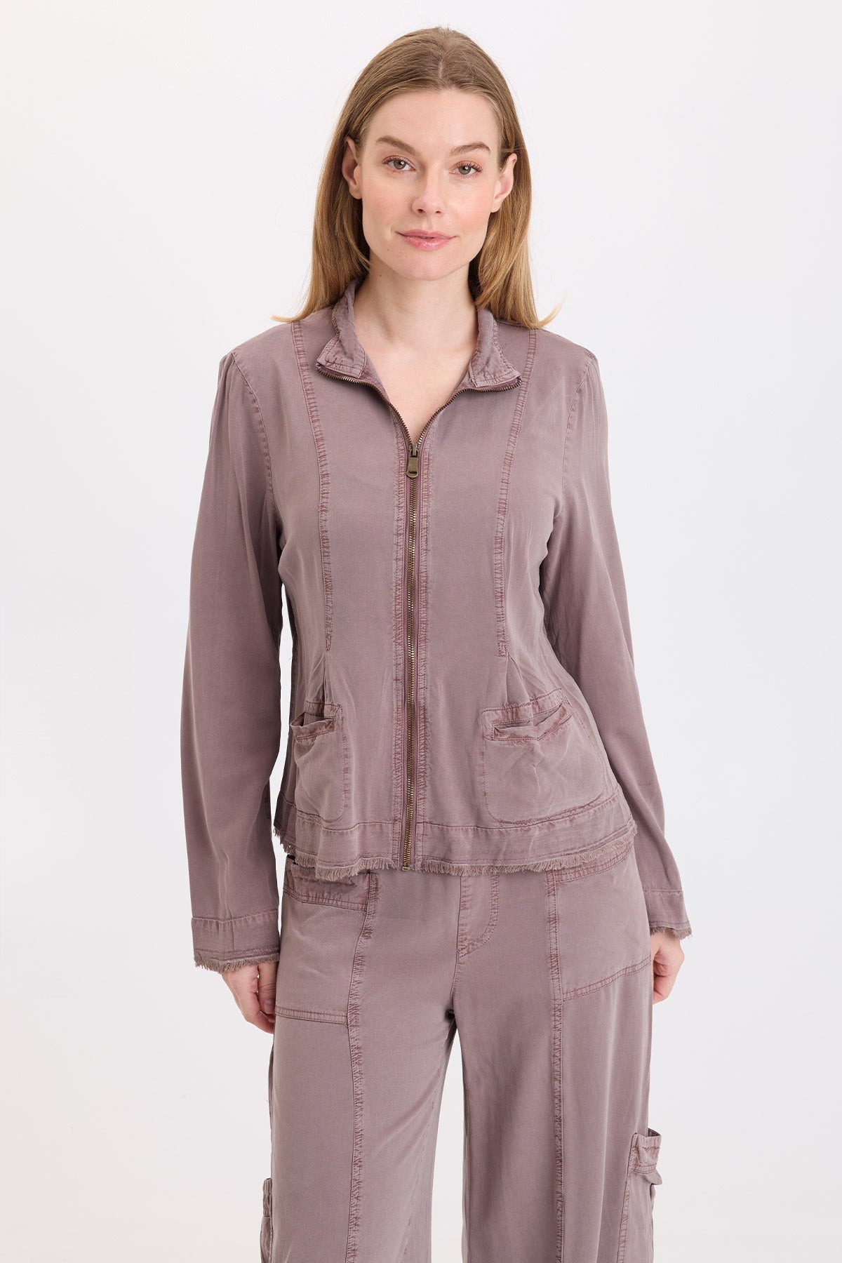Wearables Neith Twill Zip-Up Jacket 