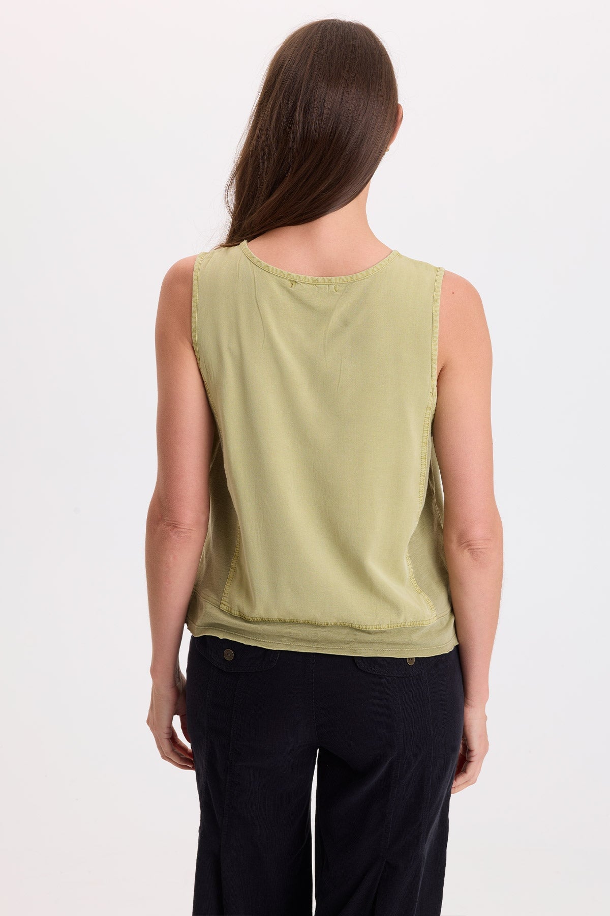Wearables Dalil Twill/Jersey Tank 