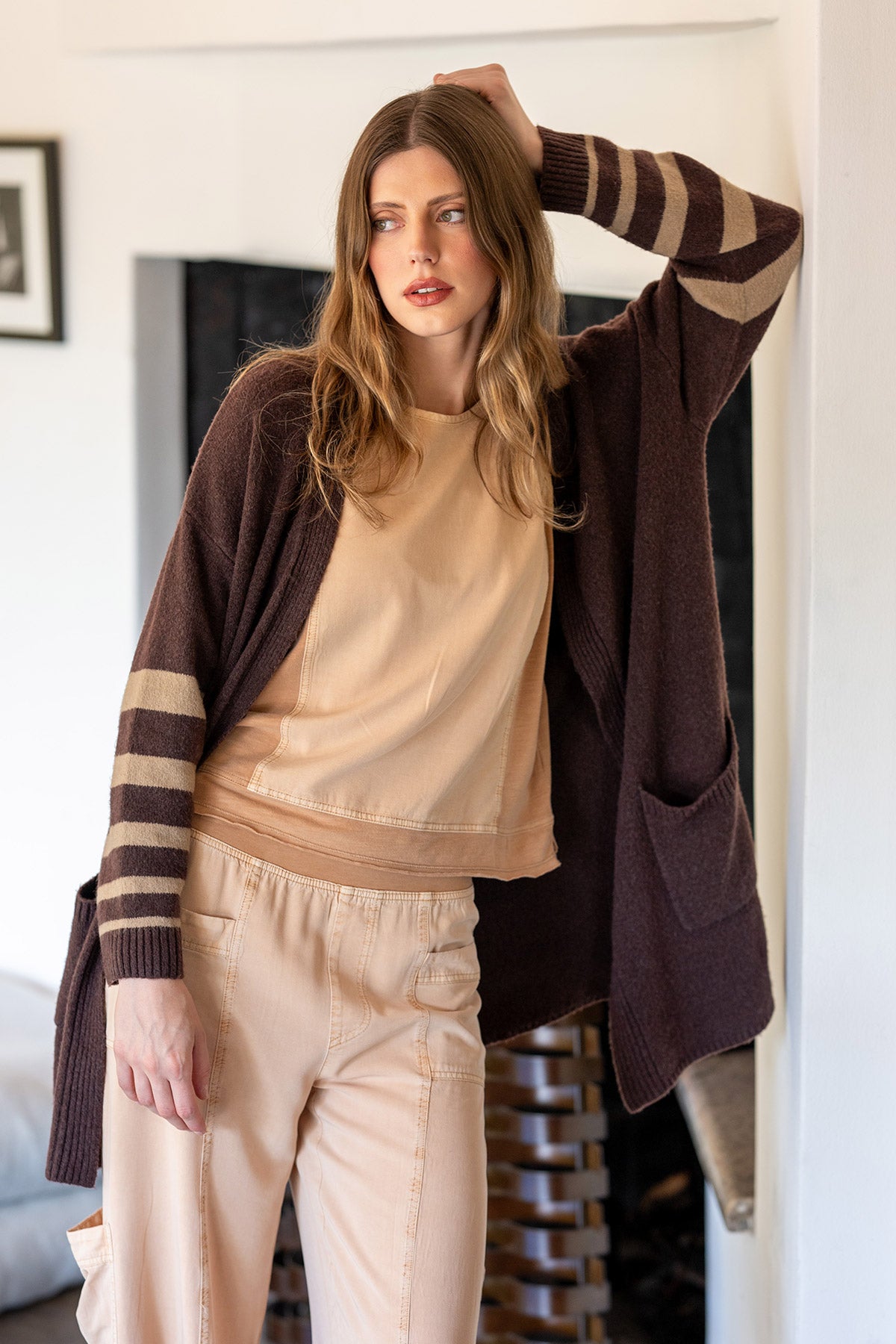 Dalil Twill/Jersey Tank