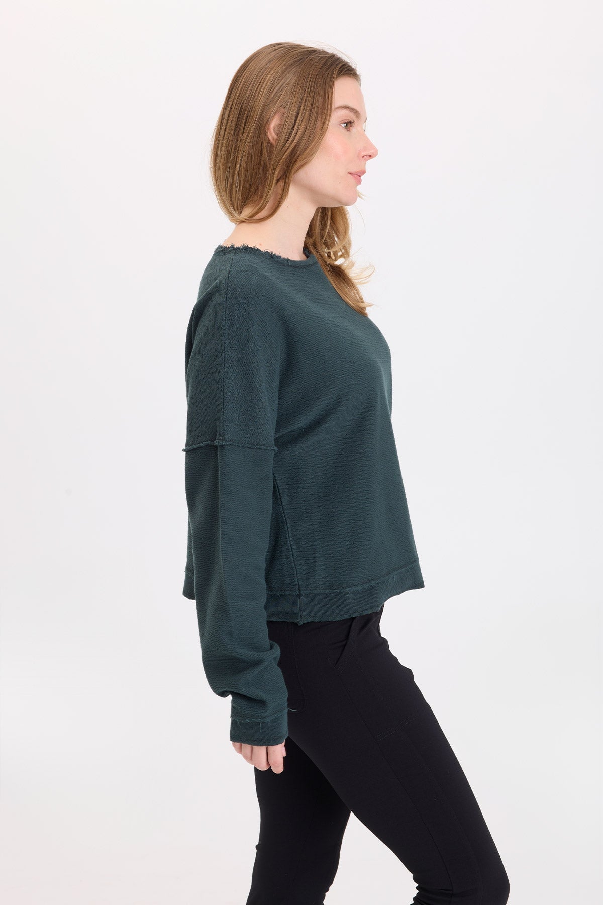 Wearables Cirilla Crepe-Knit Pullover 