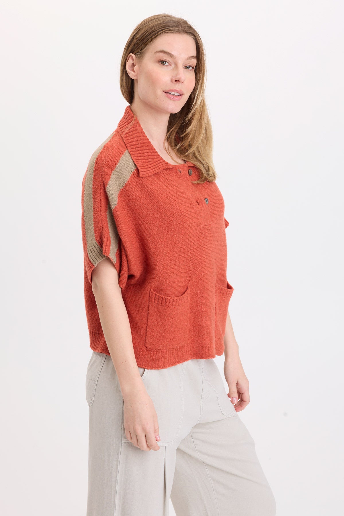 Moxley Short Sleeve Sweater