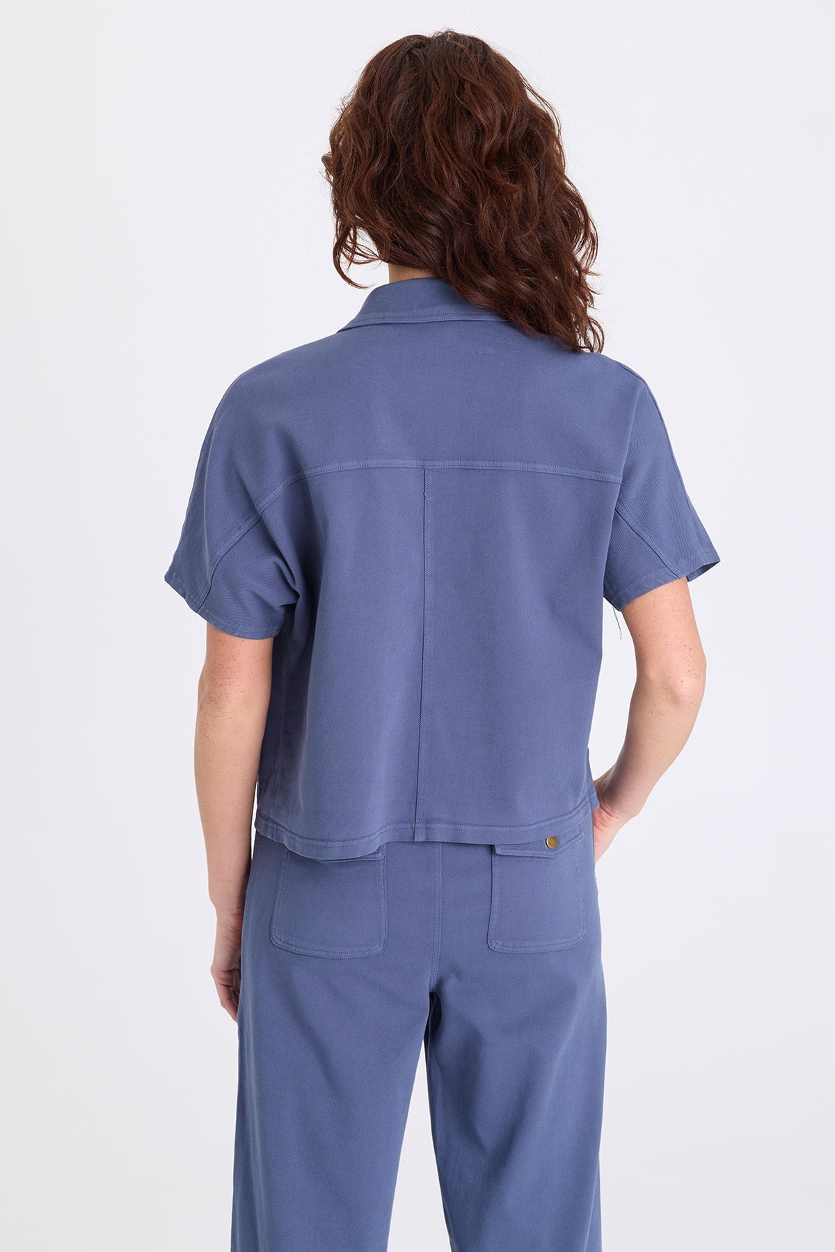 XCVI Nevo Twill Capelet-Style Jacket 