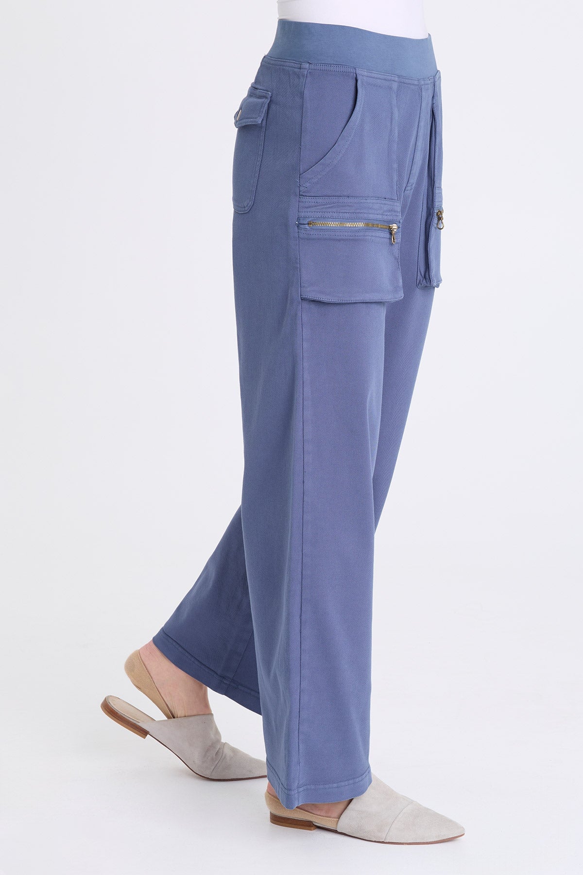 XCVI Ozius Twill Wide Leg Pant 