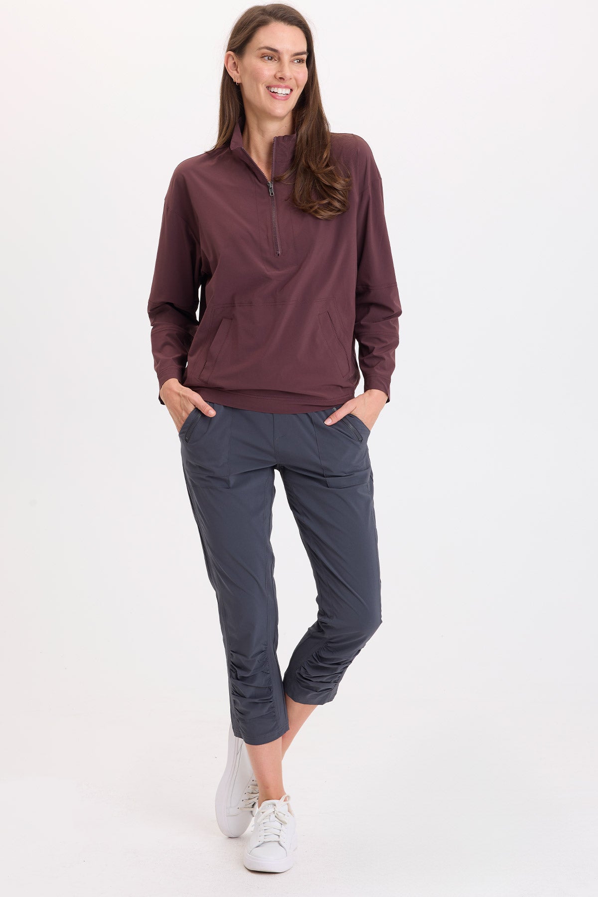 Romee Active Kangaroo Pockets Pullover