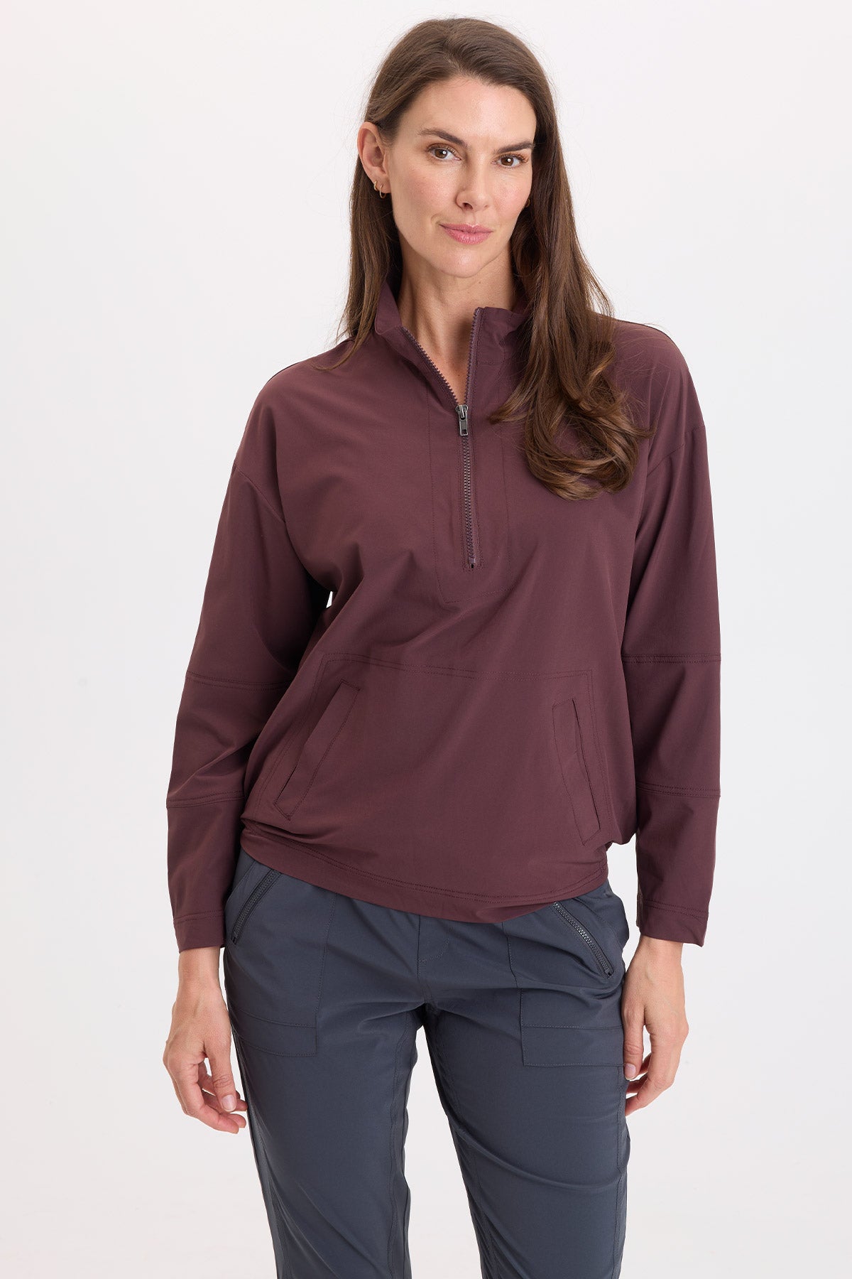 Romee Active Kangaroo Pockets Pullover