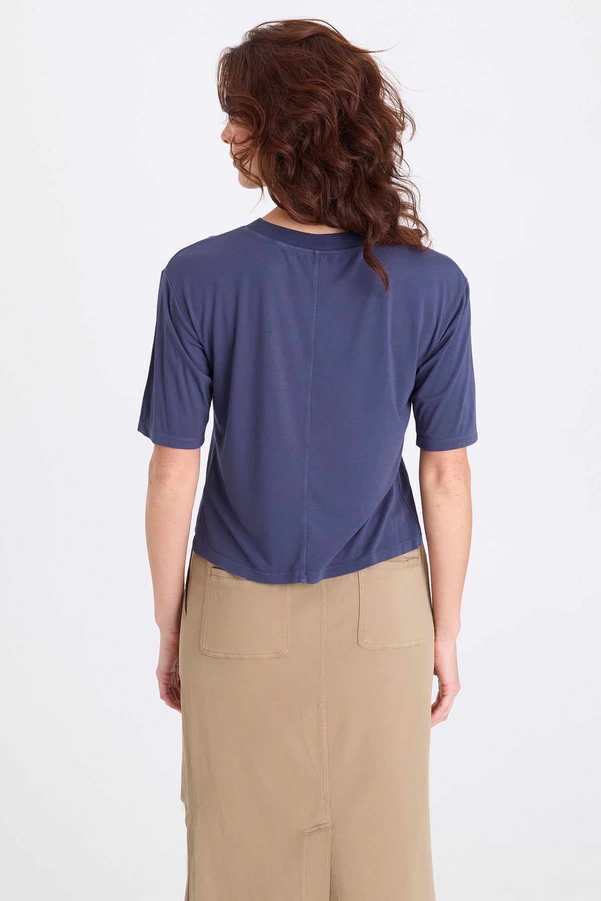 XCVI Nonus Jersey Short Sleeve Top 