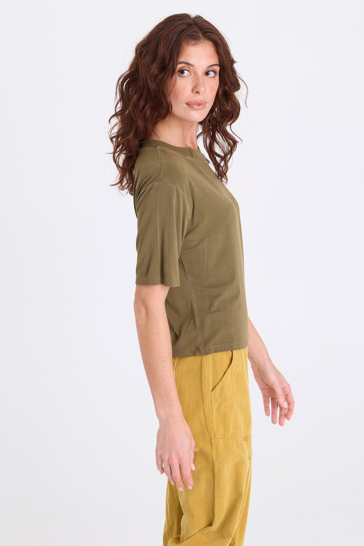 XCVI Nonus Jersey Short Sleeve Top 