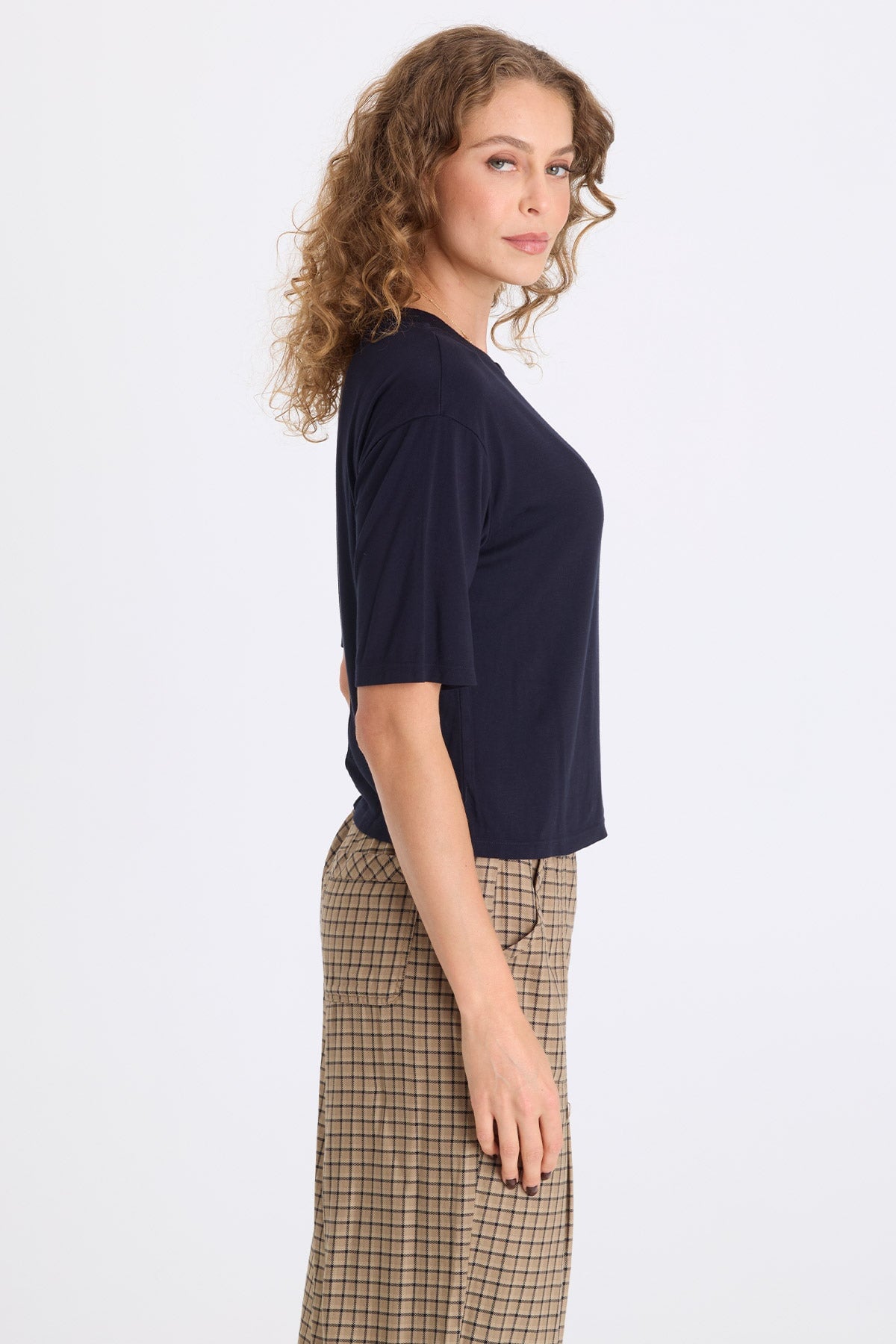 XCVI Nonus Jersey Short Sleeve Top 