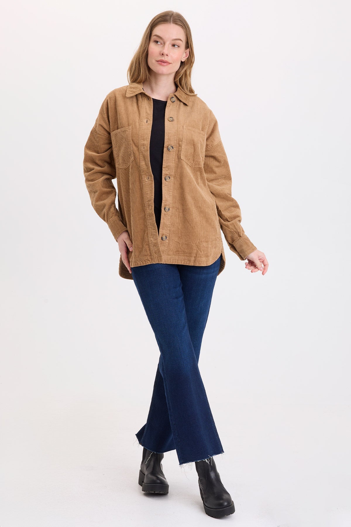 Wearables Lincoln Corduroy Shacket 