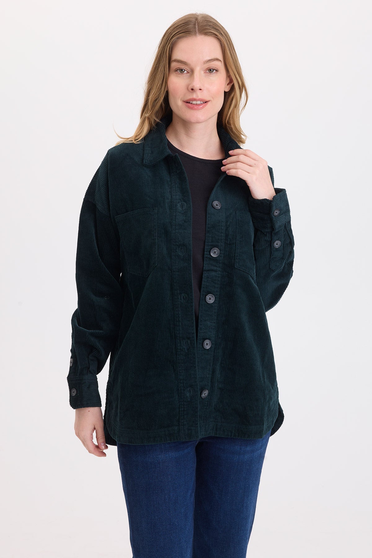 Wearables Lincoln Corduroy Shacket 
