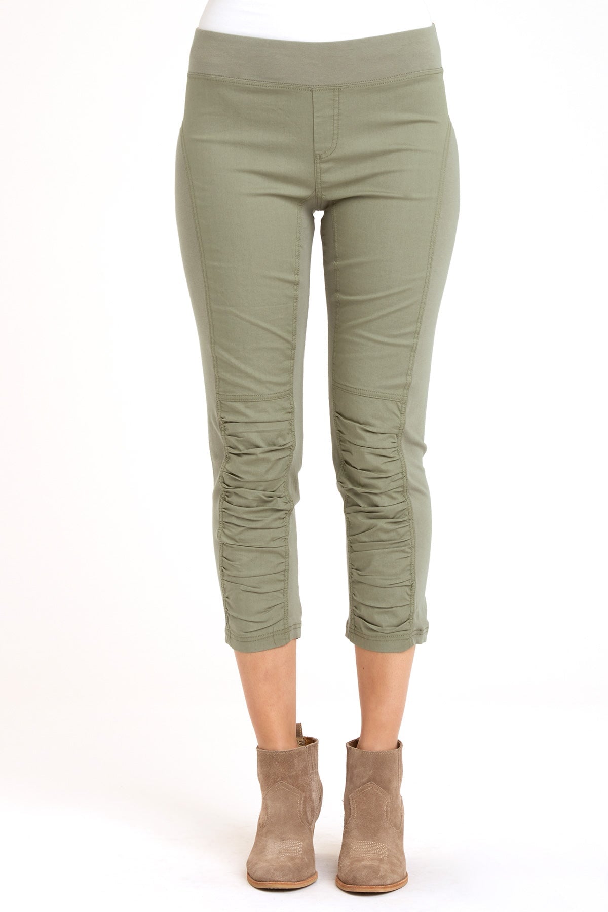 Core By Wearables Jetter Crop Legging In Green
