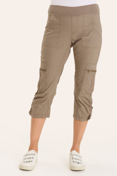 Nadia Crop in Truffle