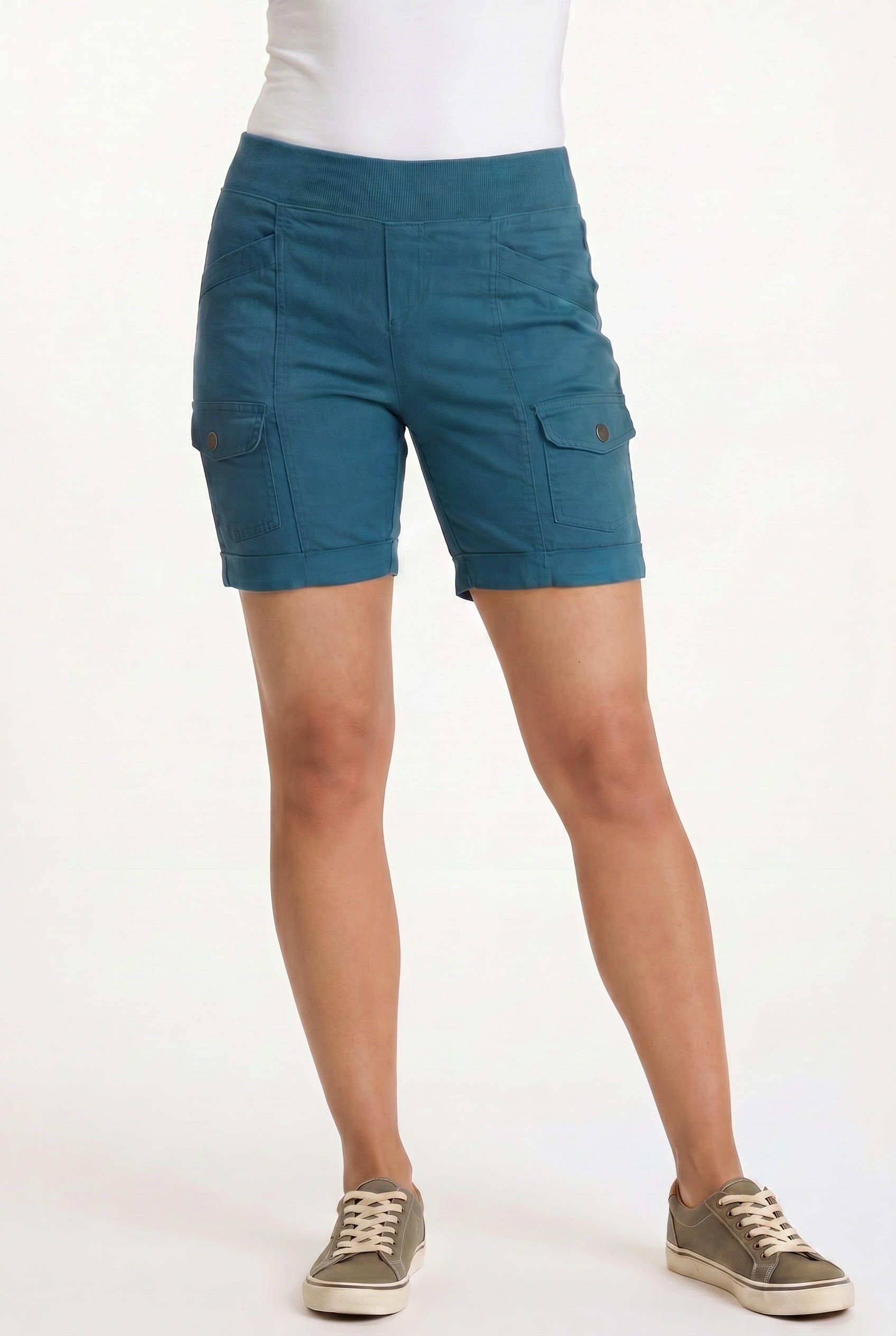 Wearables Clarissa Stretch Poplin Cargo Short 