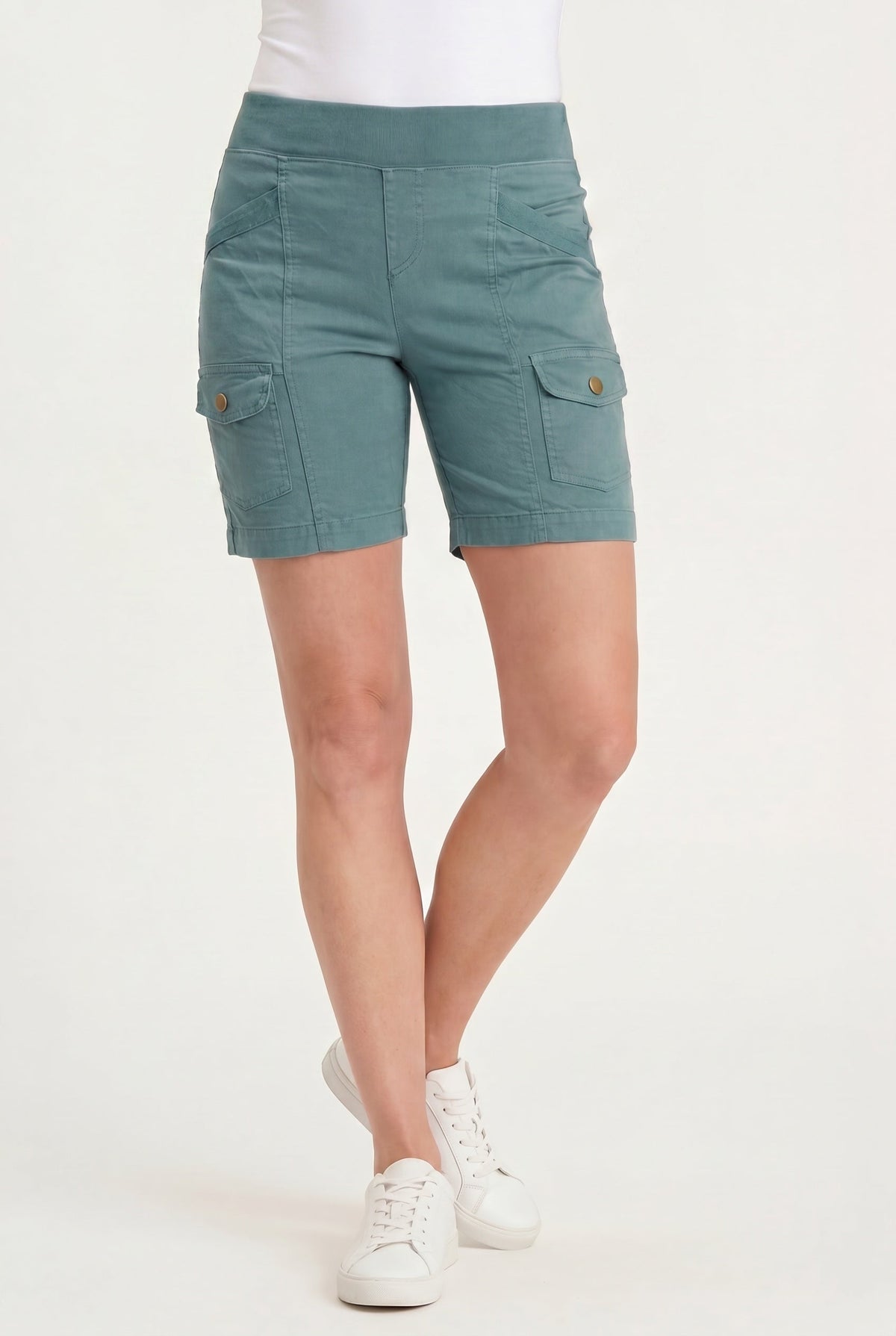 Wearables Clarissa Stretch Poplin Cargo Short 