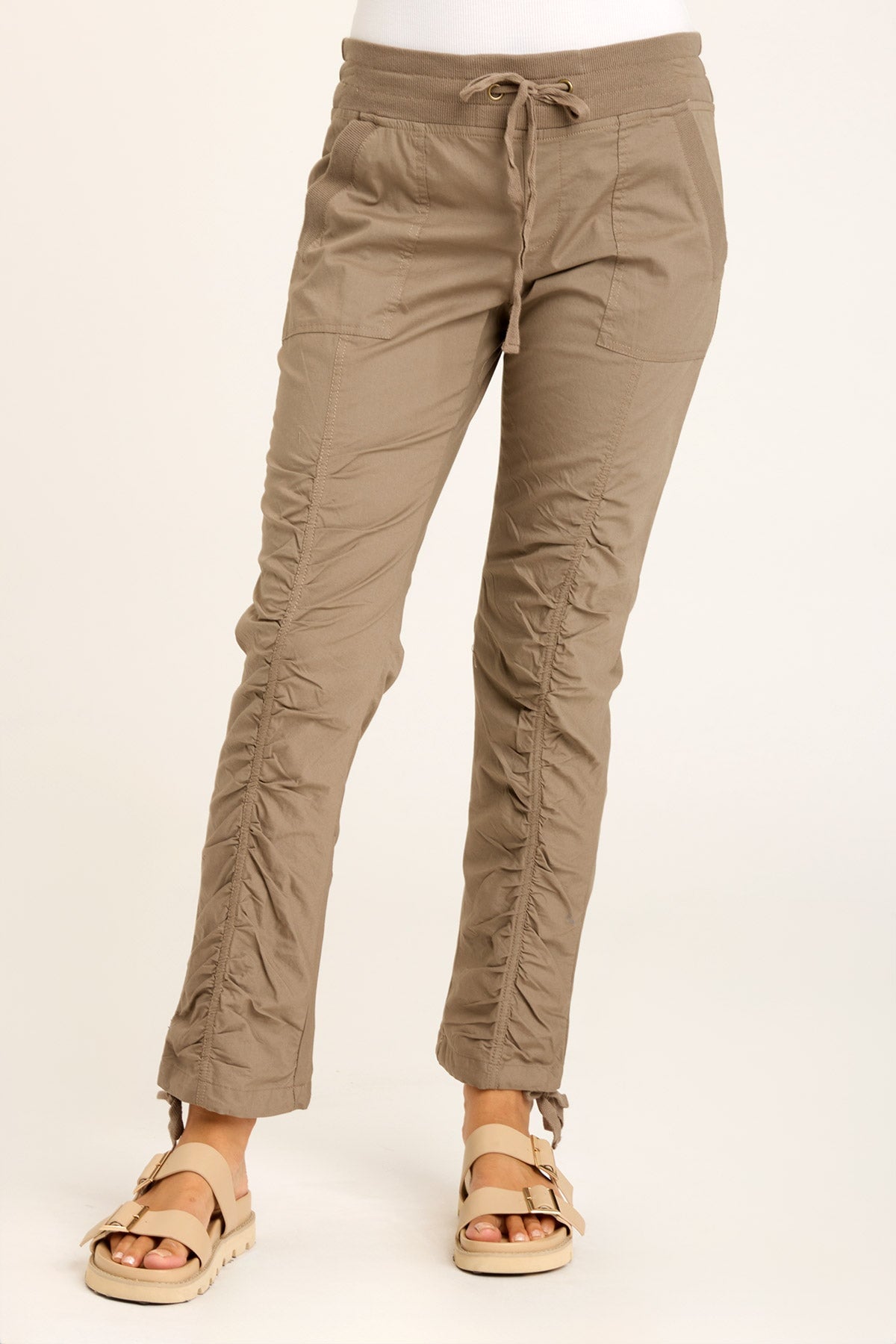 Core By Wearables Jules Pant In Brown