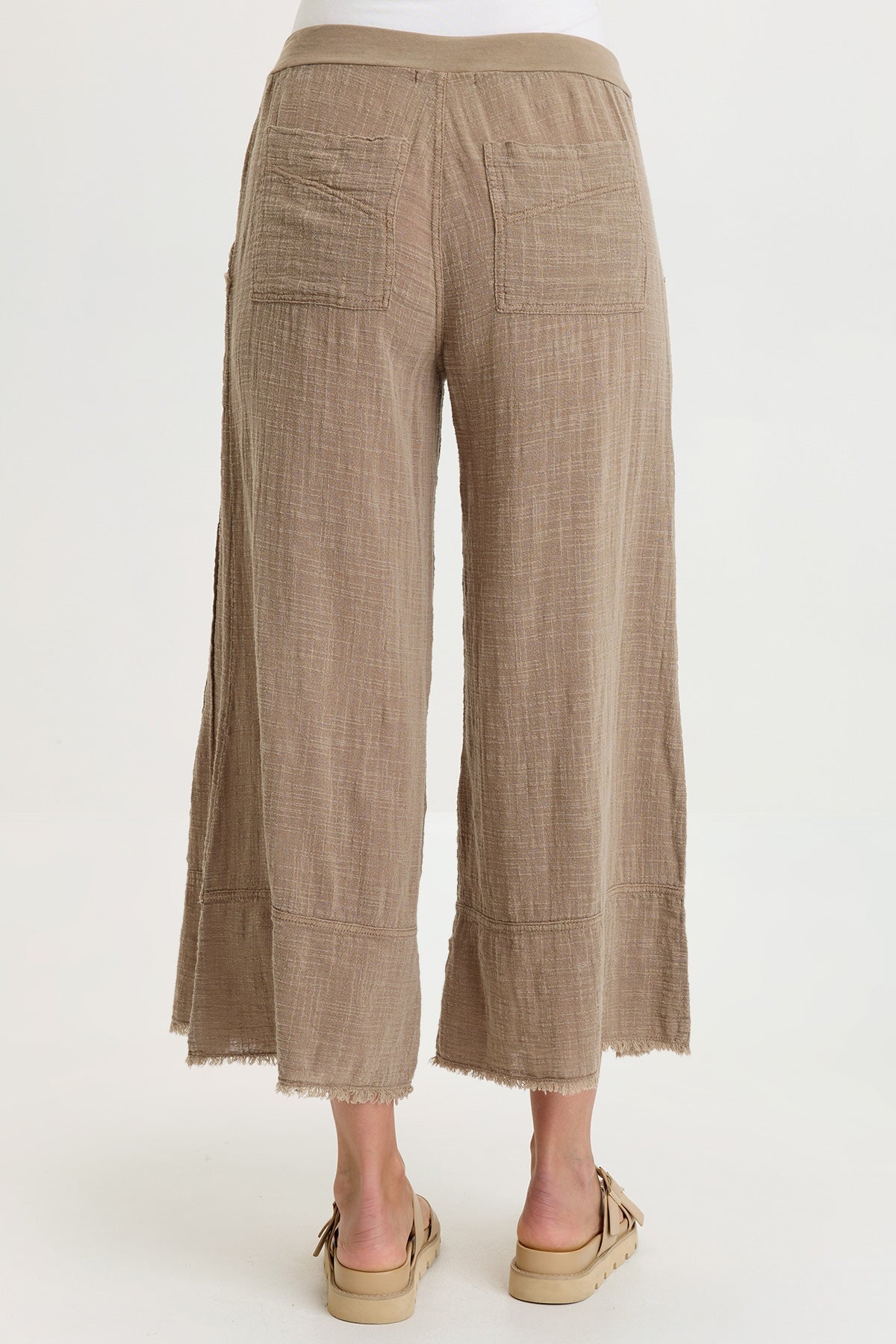 Wearables Ace Gauze Wide Leg Crop 