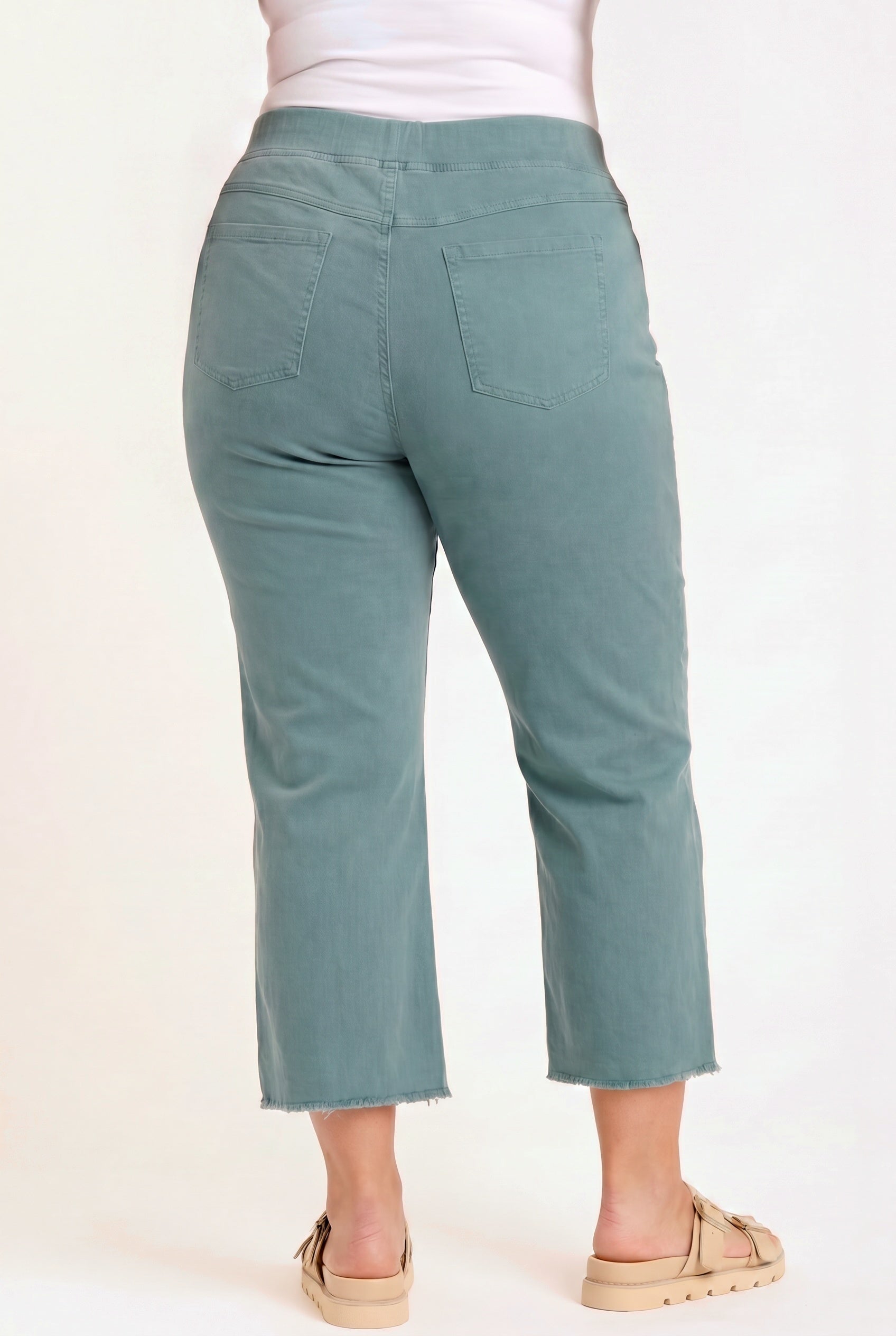 Wearables Lorilei Twill Flare Pull-On Pant 