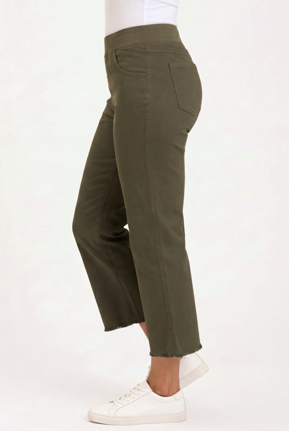 Wearables Lorilei Twill Flare Pull-On Pant 