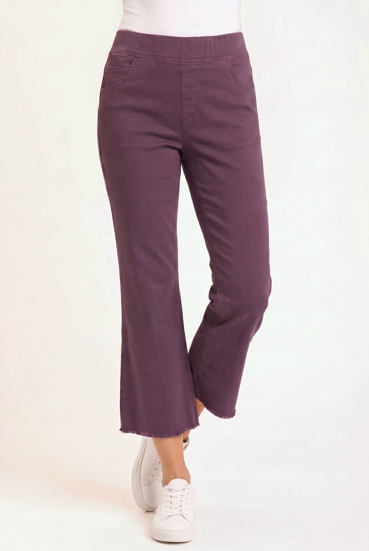 Wearables Lorilei Twill Flare Pull-On Pant 