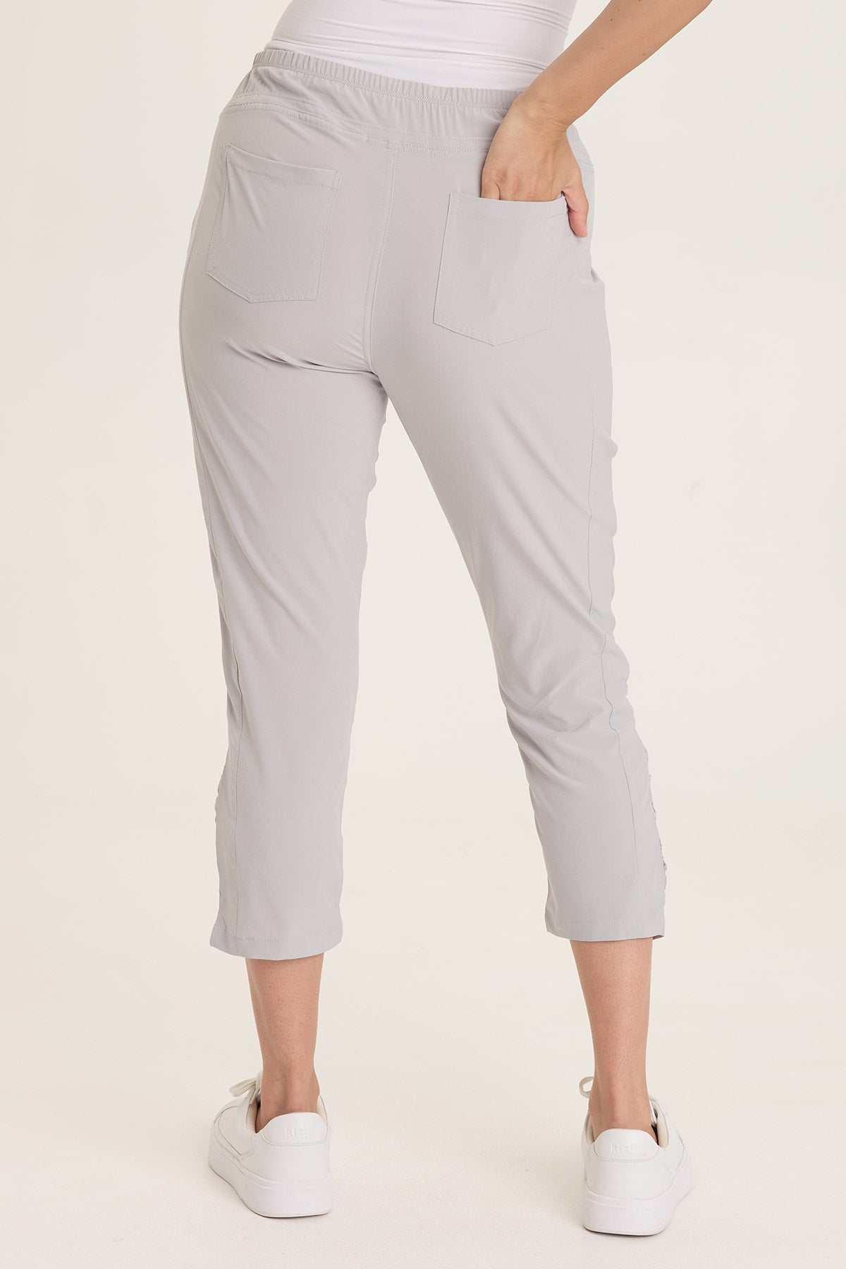 Wearables Aksana Whisper Stretch Ruched Active Slim Pant 