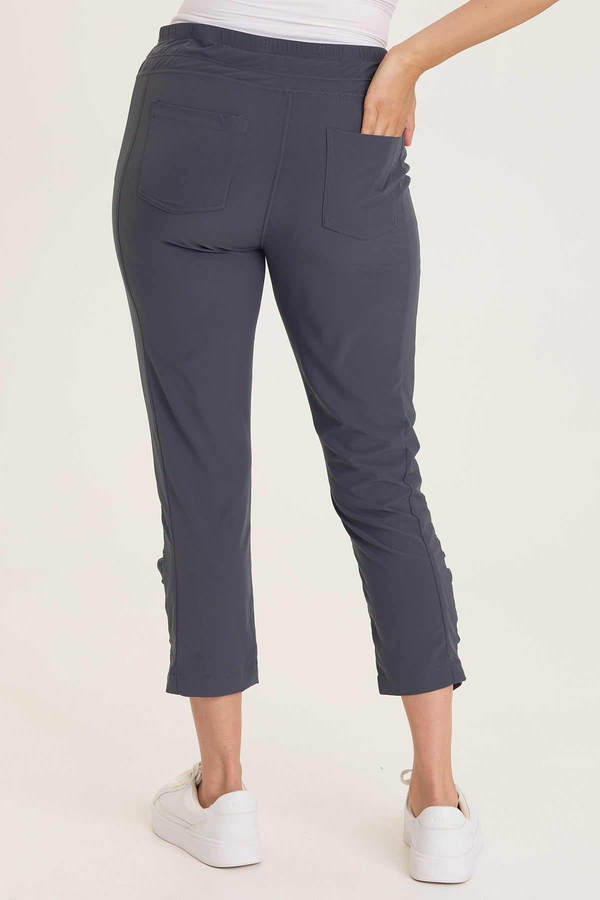 Wearables Aksana Whisper Stretch Ruched Active Slim Pant 