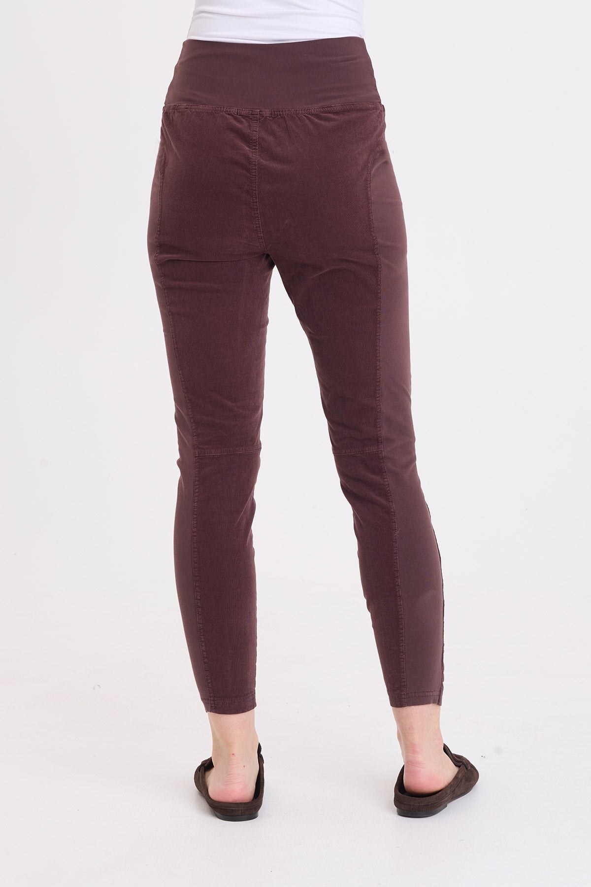 Wearables Corduroy Penny Ruched Legging 