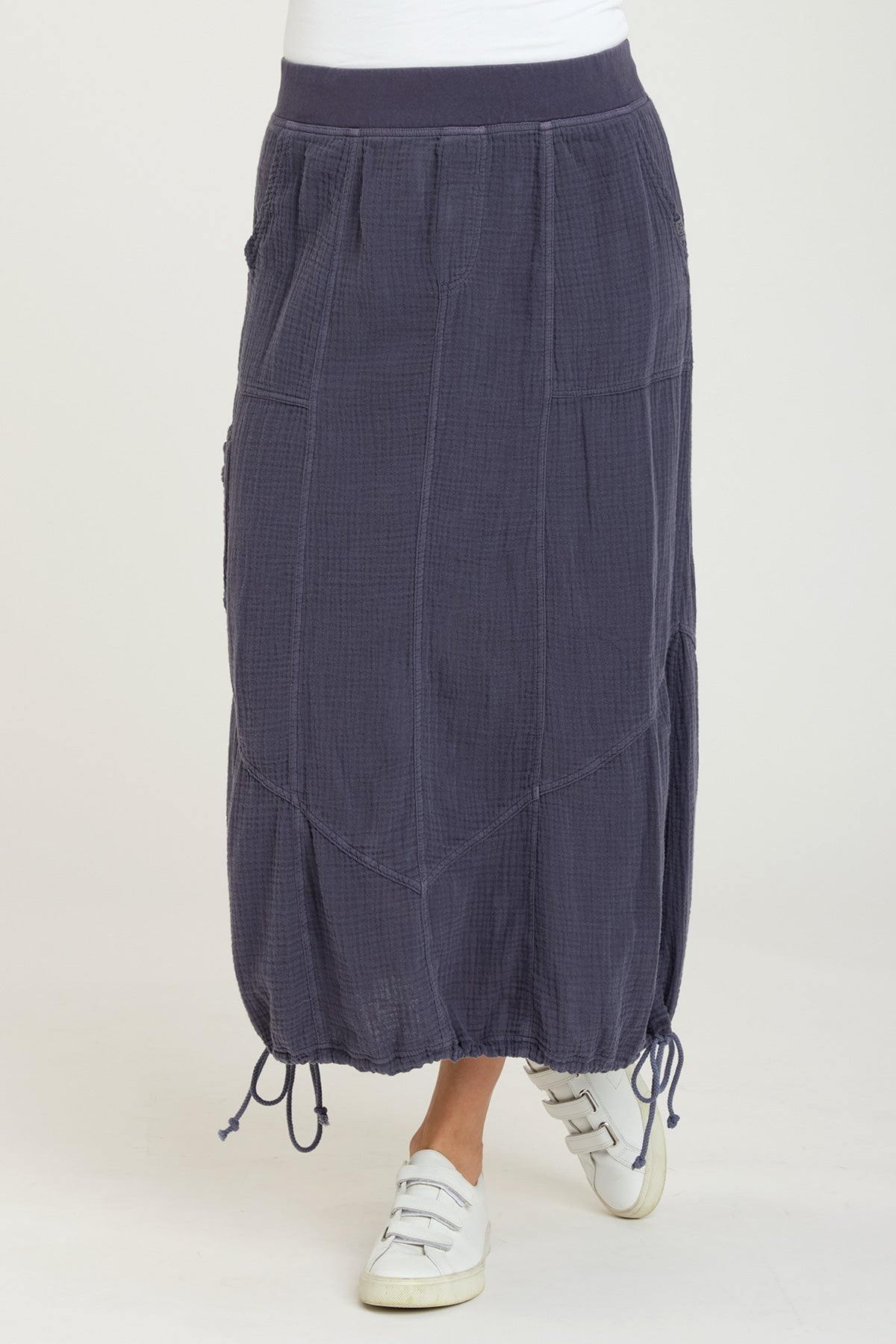 Xcvi Cursten Bubble Skirt In Blue