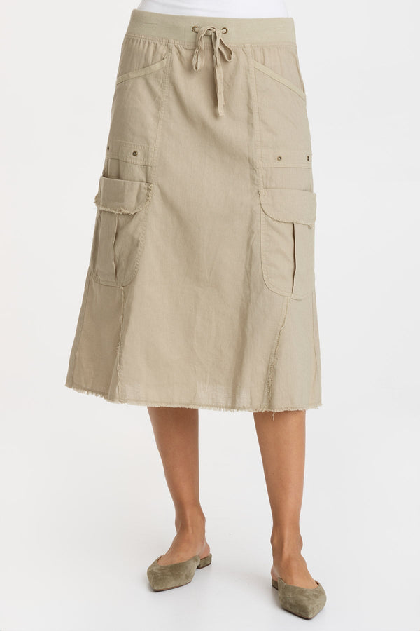 Wearables Linen Bellamy Skirt 