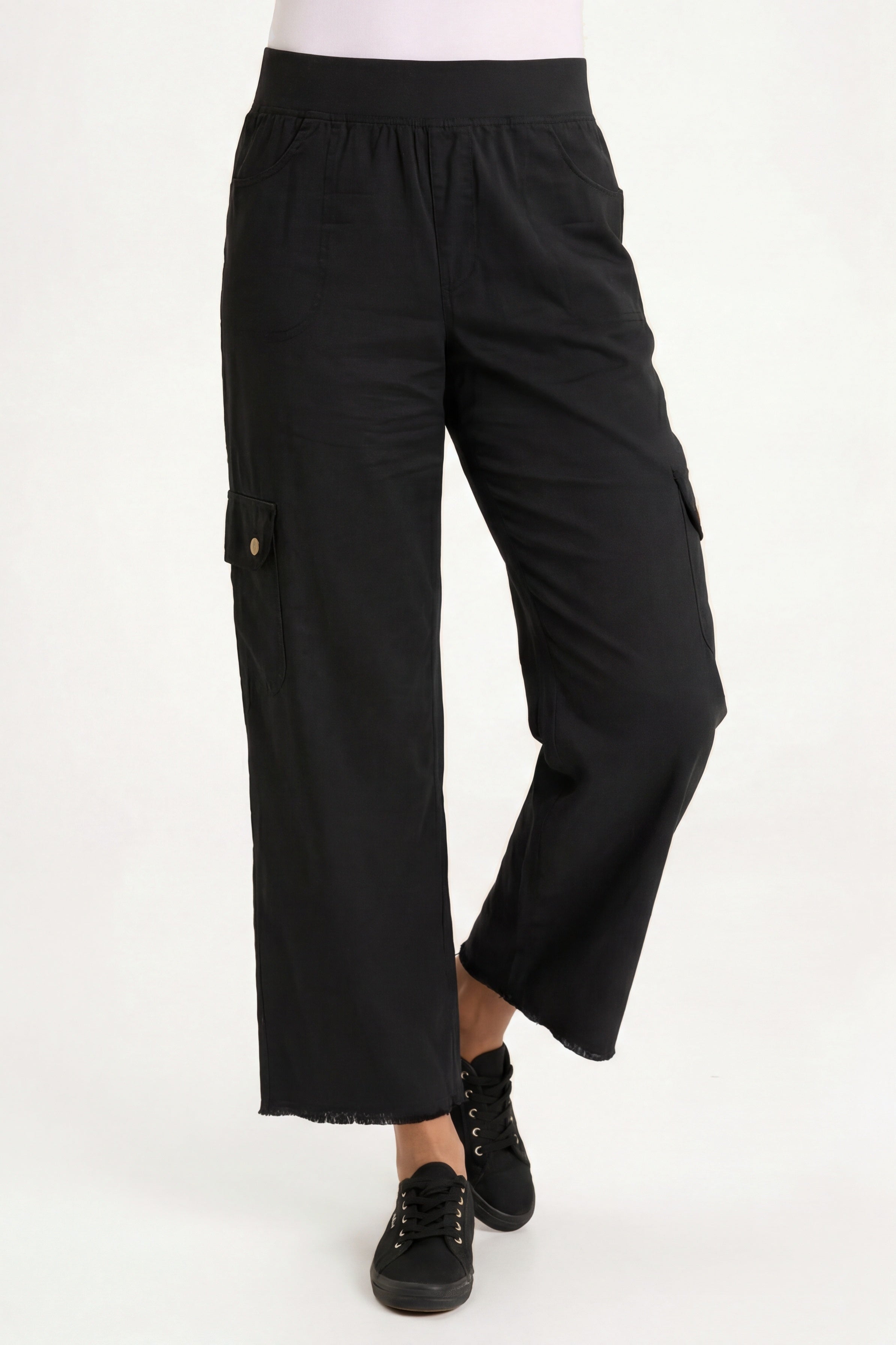 XCVI Ceilio Tencel Pull-On Cargo Pant 