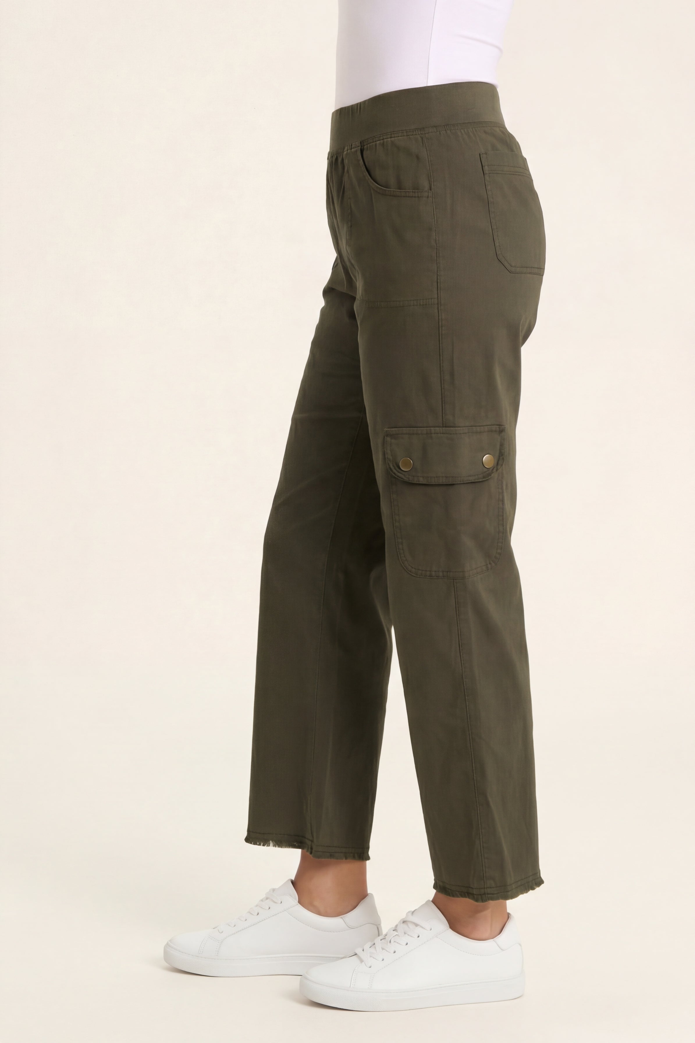 XCVI Ceilio Tencel Pull-On Cargo Pant 