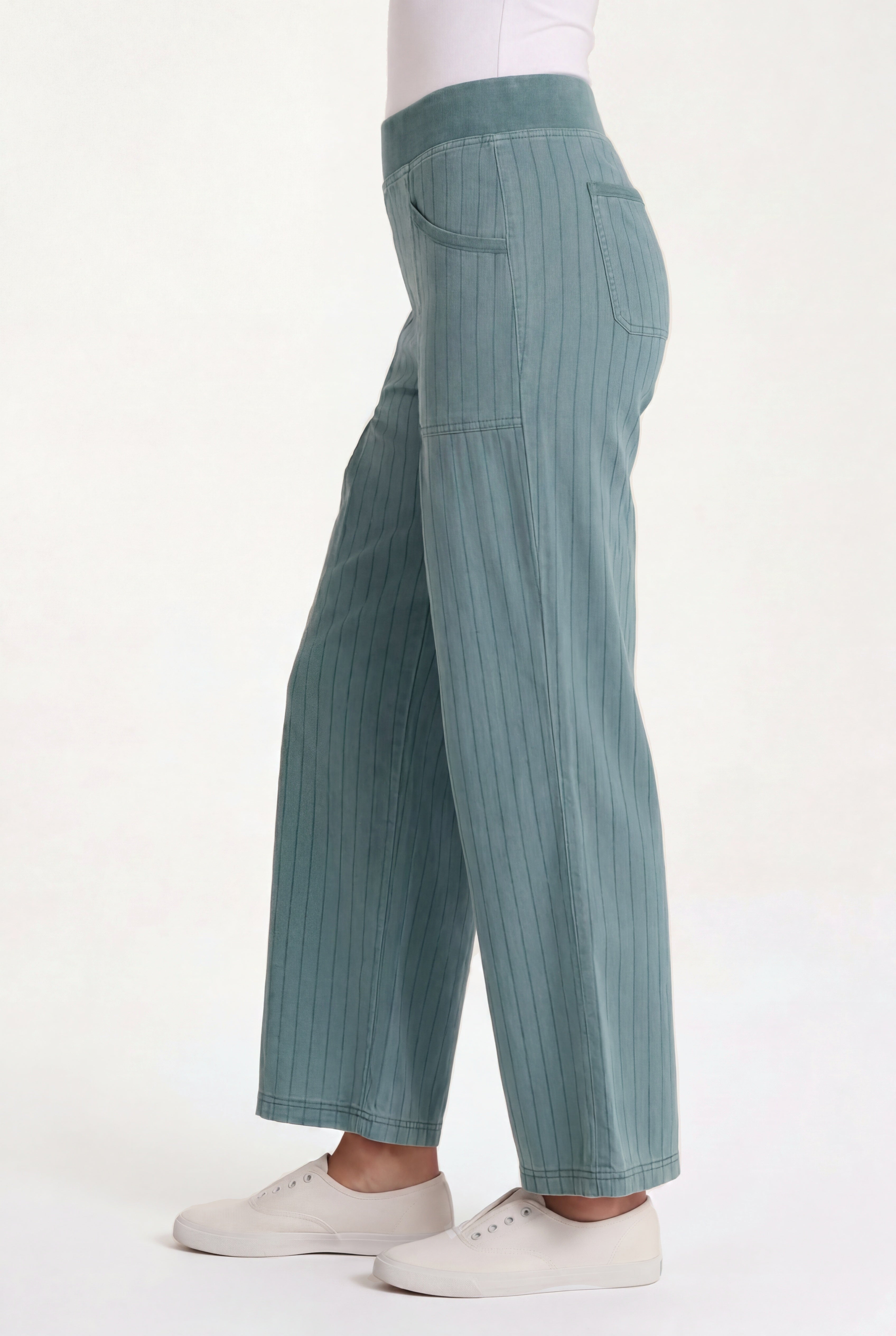 XCVI Laughlin Striped Linen Wide Leg Pant XCVI Laughlin Striped Linen Wide Leg Pant