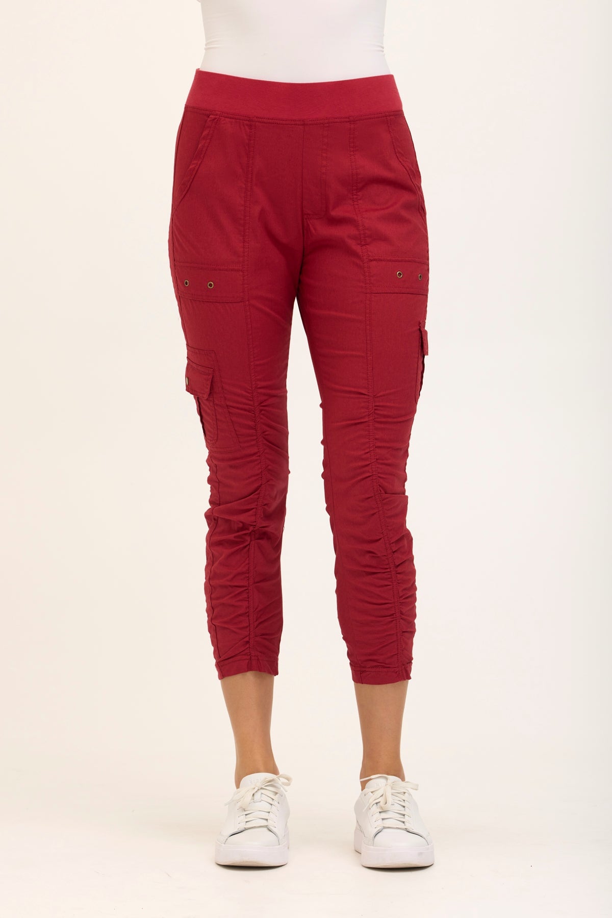 Core by XCVI Tilton Ruched Skinny Pant 
