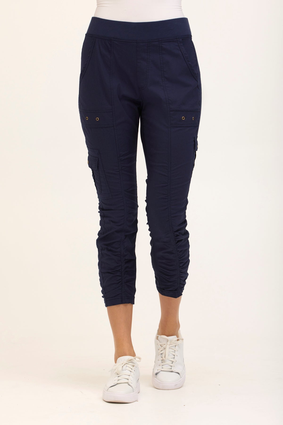 Core by XCVI Tilton Ruched Skinny Pant 
