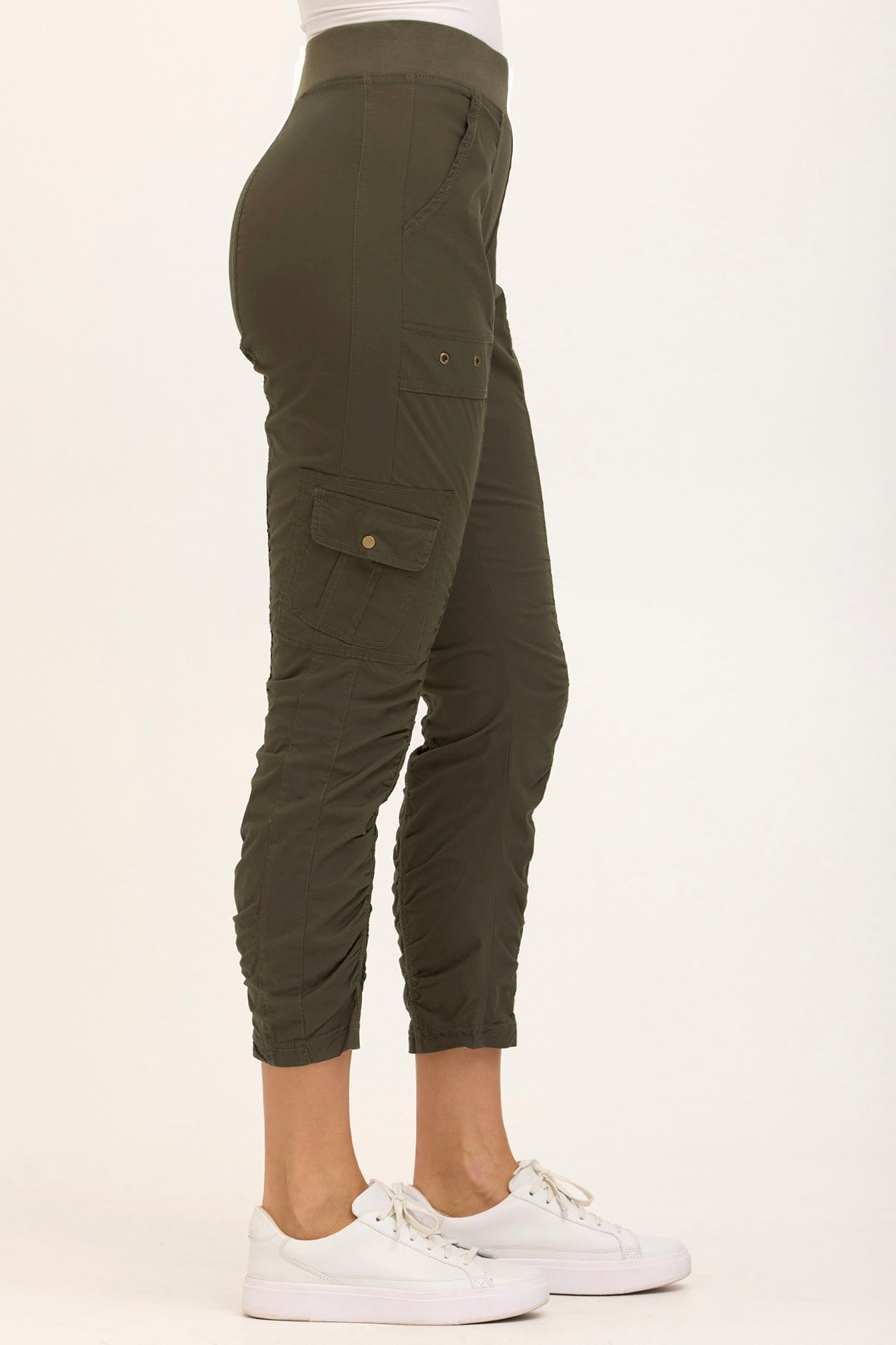 Core by XCVI Tilton Ruched Skinny Pant 