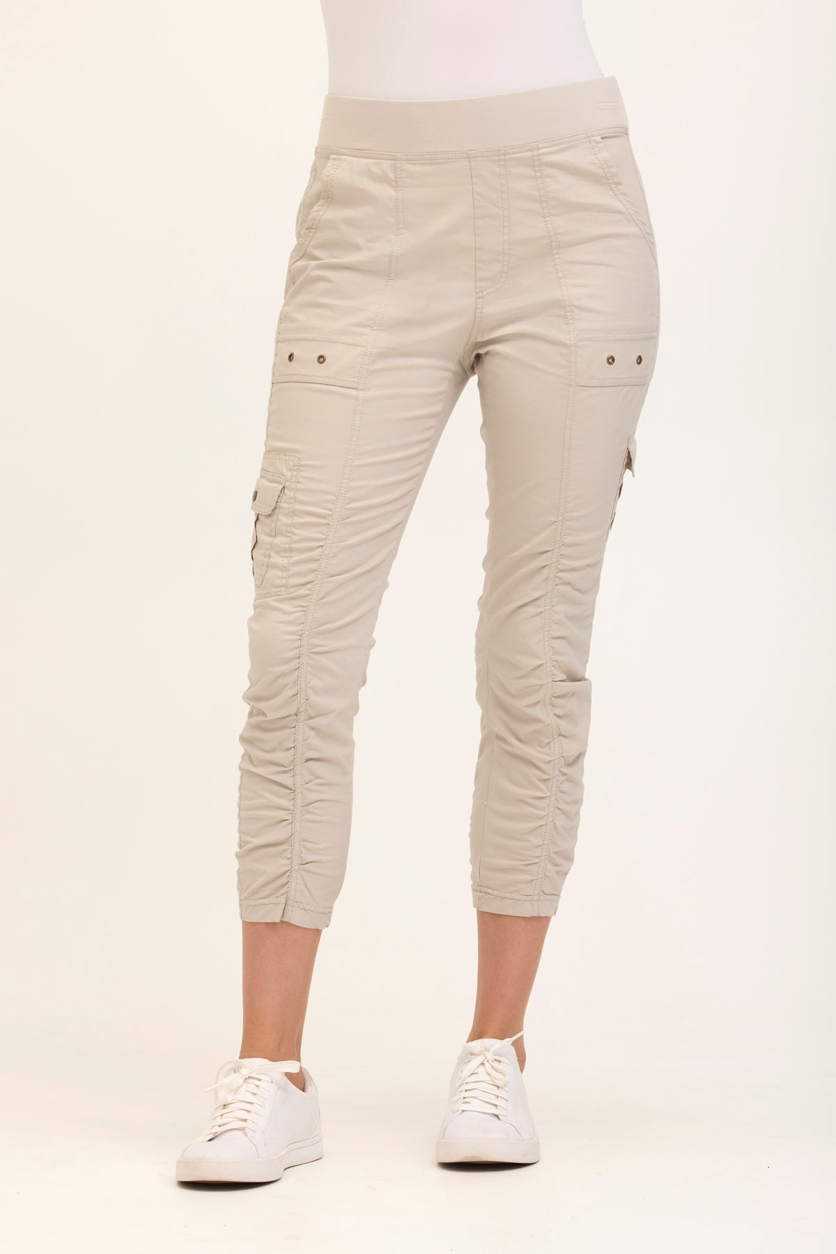Core by XCVI Tilton Ruched Skinny Pant 
