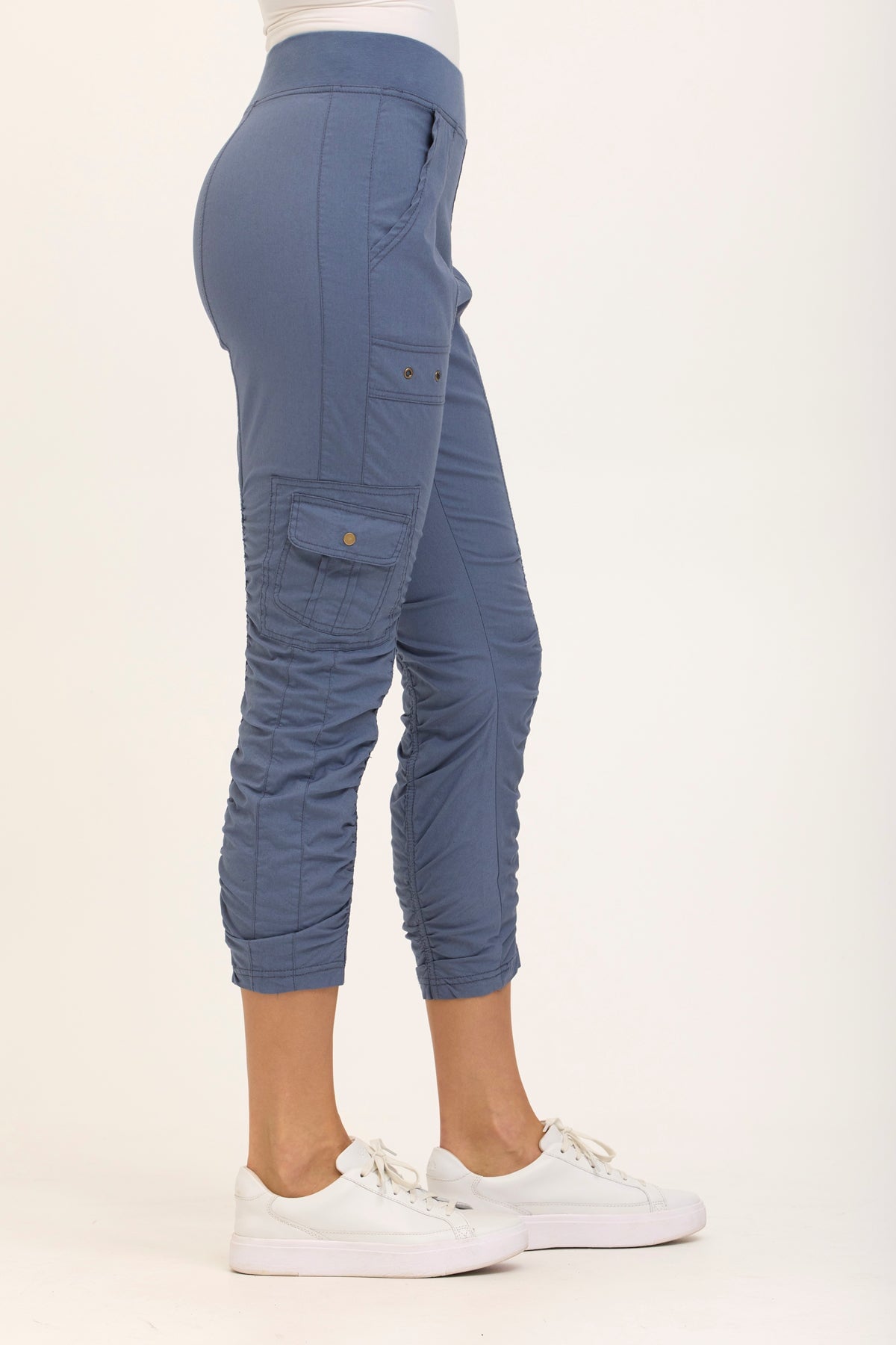 Core by XCVI Tilton Ruched Skinny Pant 