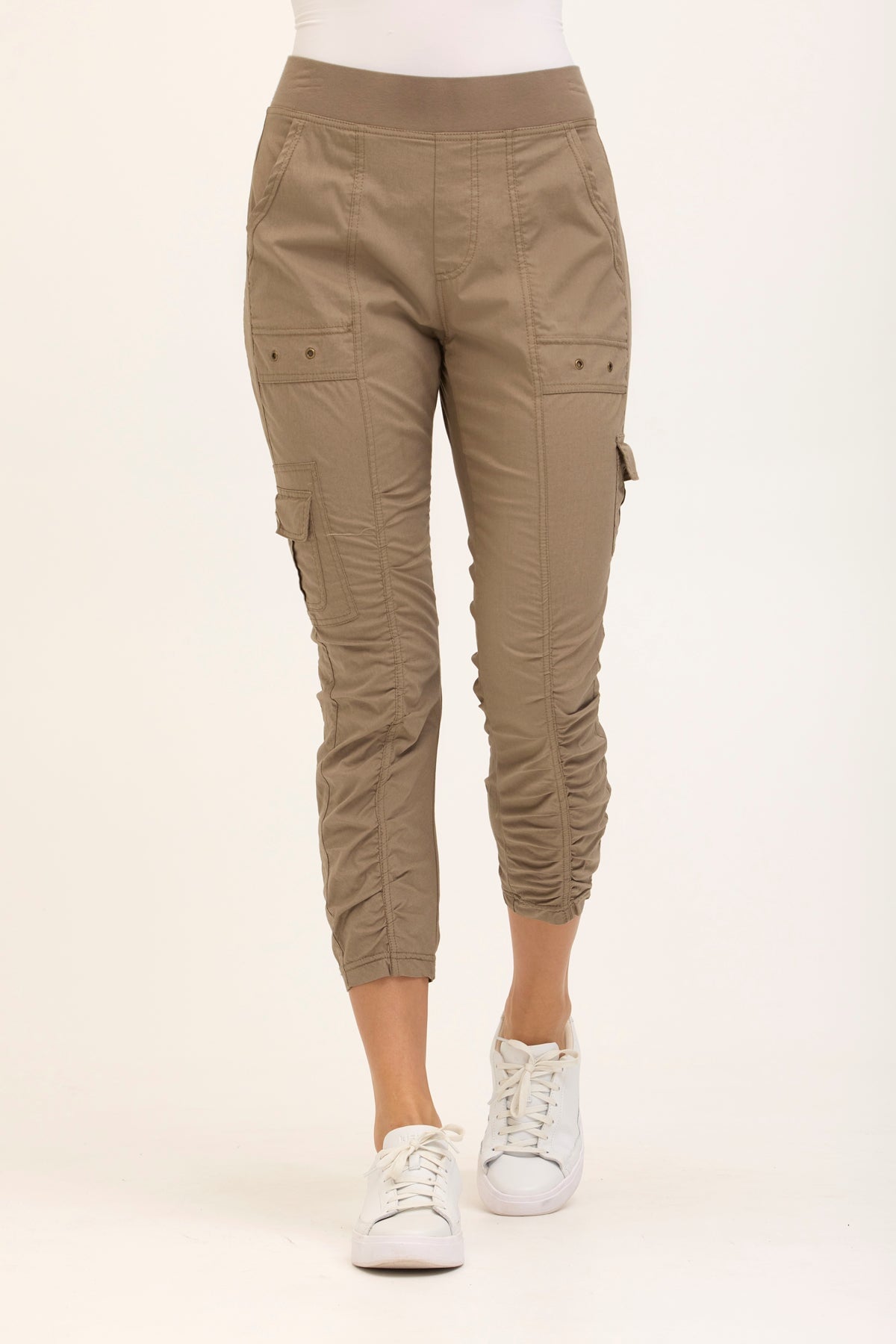 Core by XCVI Tilton Ruched Skinny Pant 