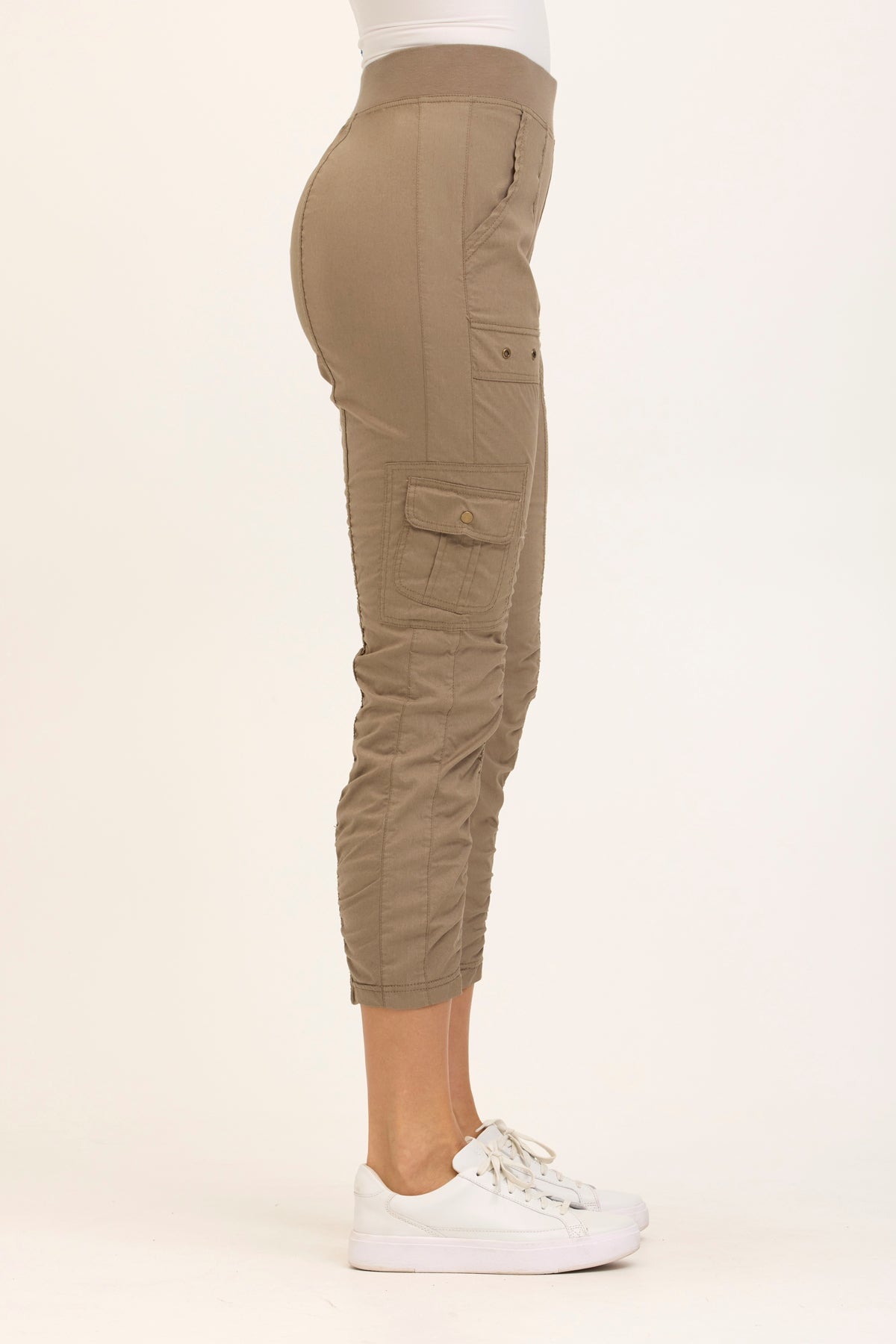 Core by XCVI Tilton Ruched Skinny Pant 