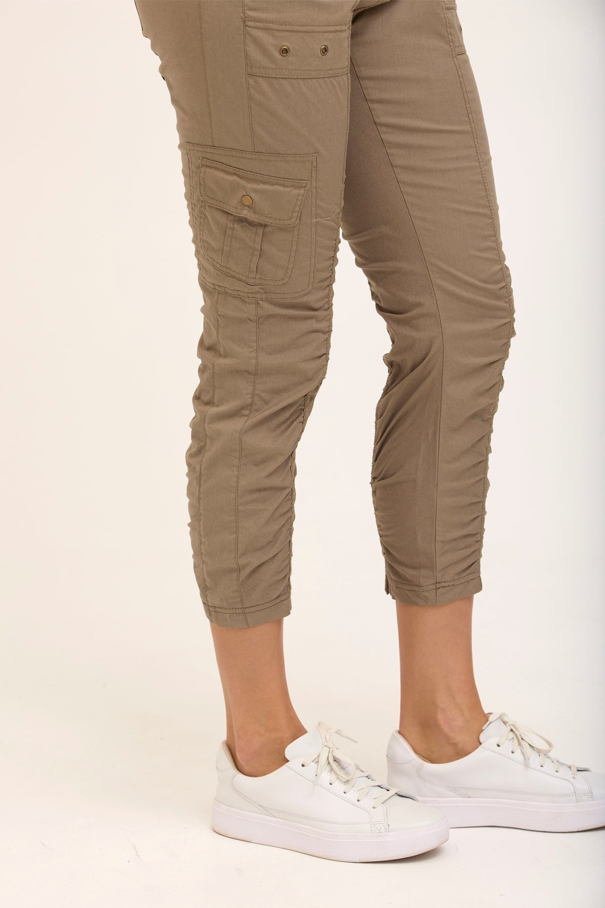 Core by XCVI Tilton Ruched Skinny Pant 