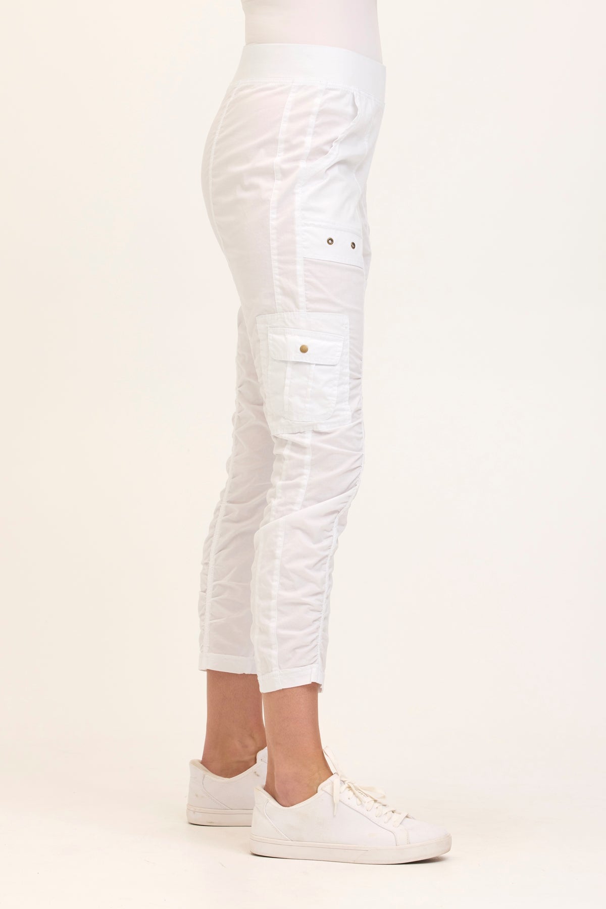 Core by XCVI Tilton Ruched Skinny Pant 