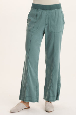 XCVI Orn Tencel Wide-Leg Pull-On Pant