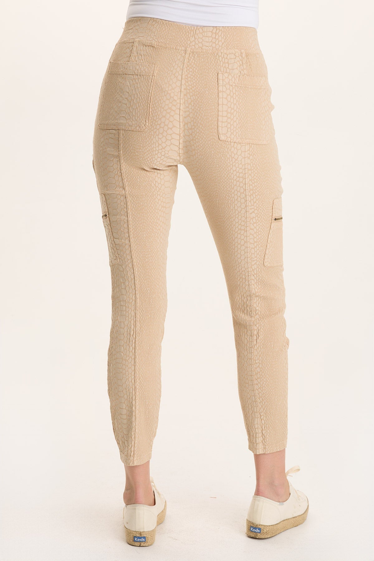 XCVI Gamlin Textured Jacquard Elevated Legging 