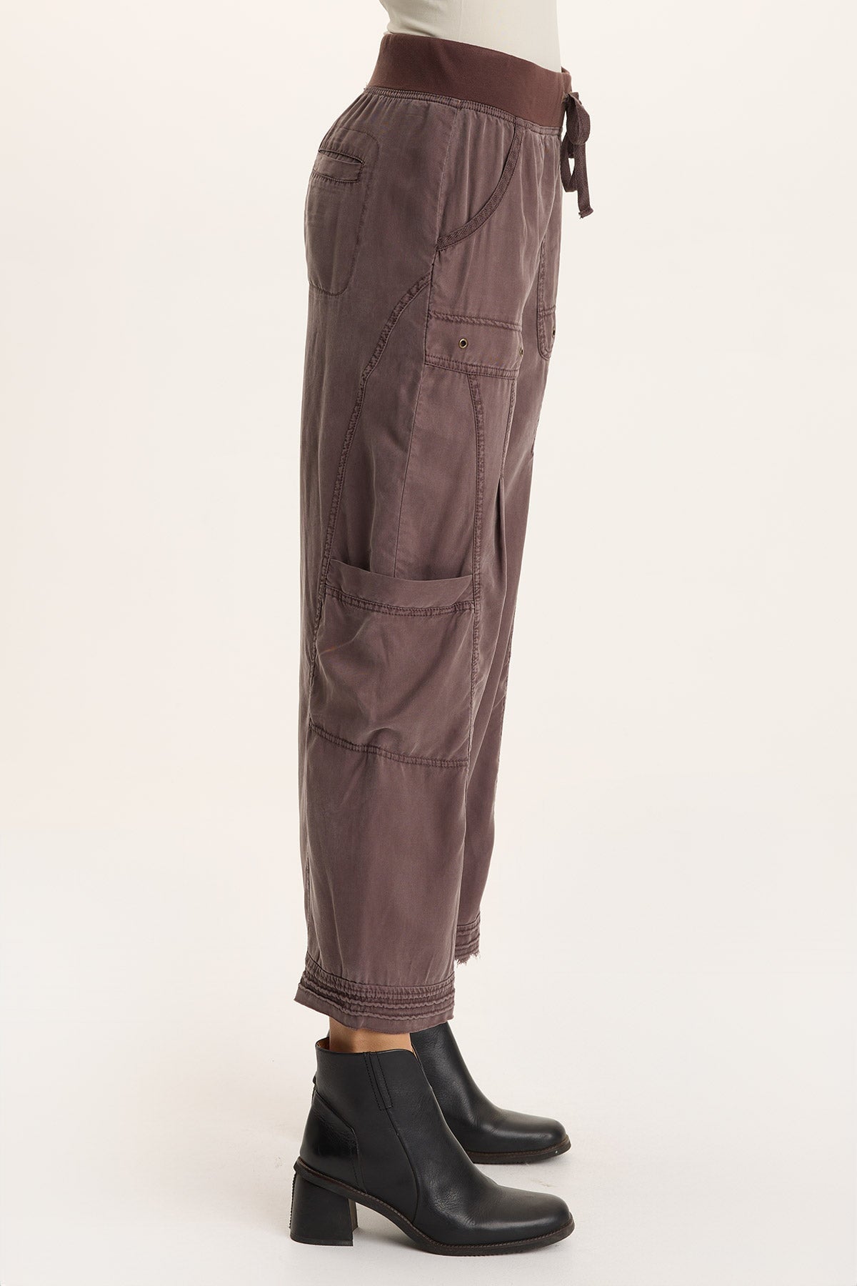 XCVI Tullio Twill Cargo Gaucho Pant