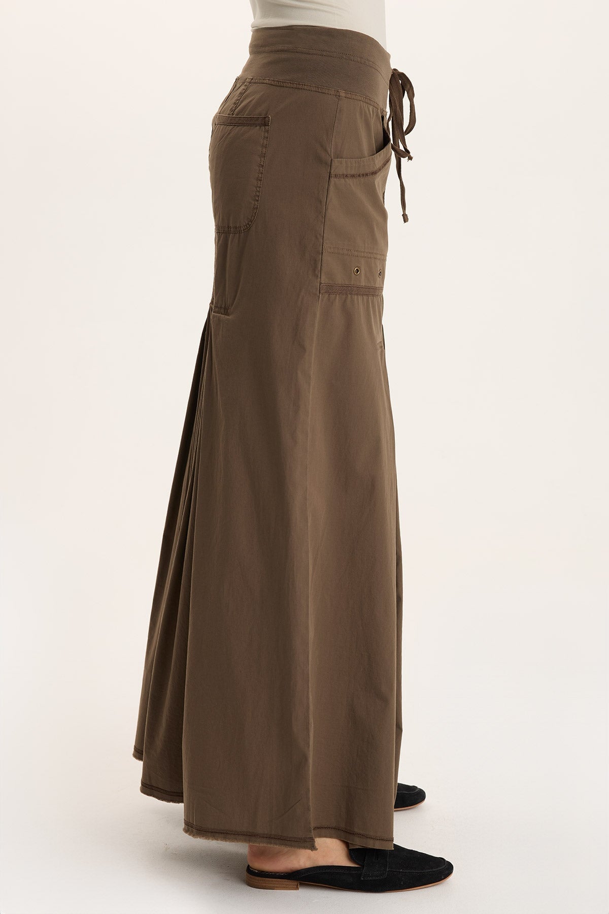 XCVI Nevins Soft Volume Wide Leg Drawstring Pant 