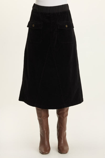 Wearables Alto Corduroy Midi Skirt