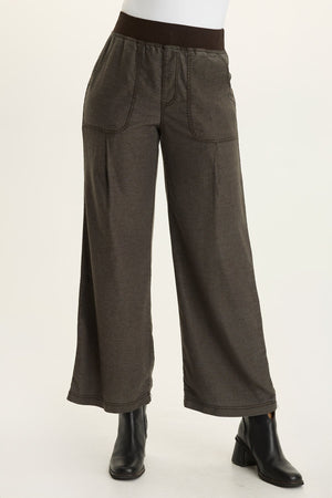 Wearables Riven Twill Wide-Leg Pant