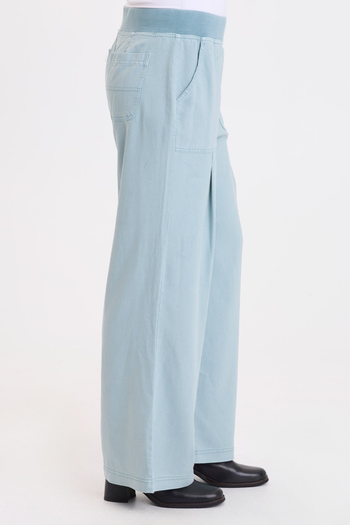 Wearables Riven Twill Wide Leg Pull-On Pant 