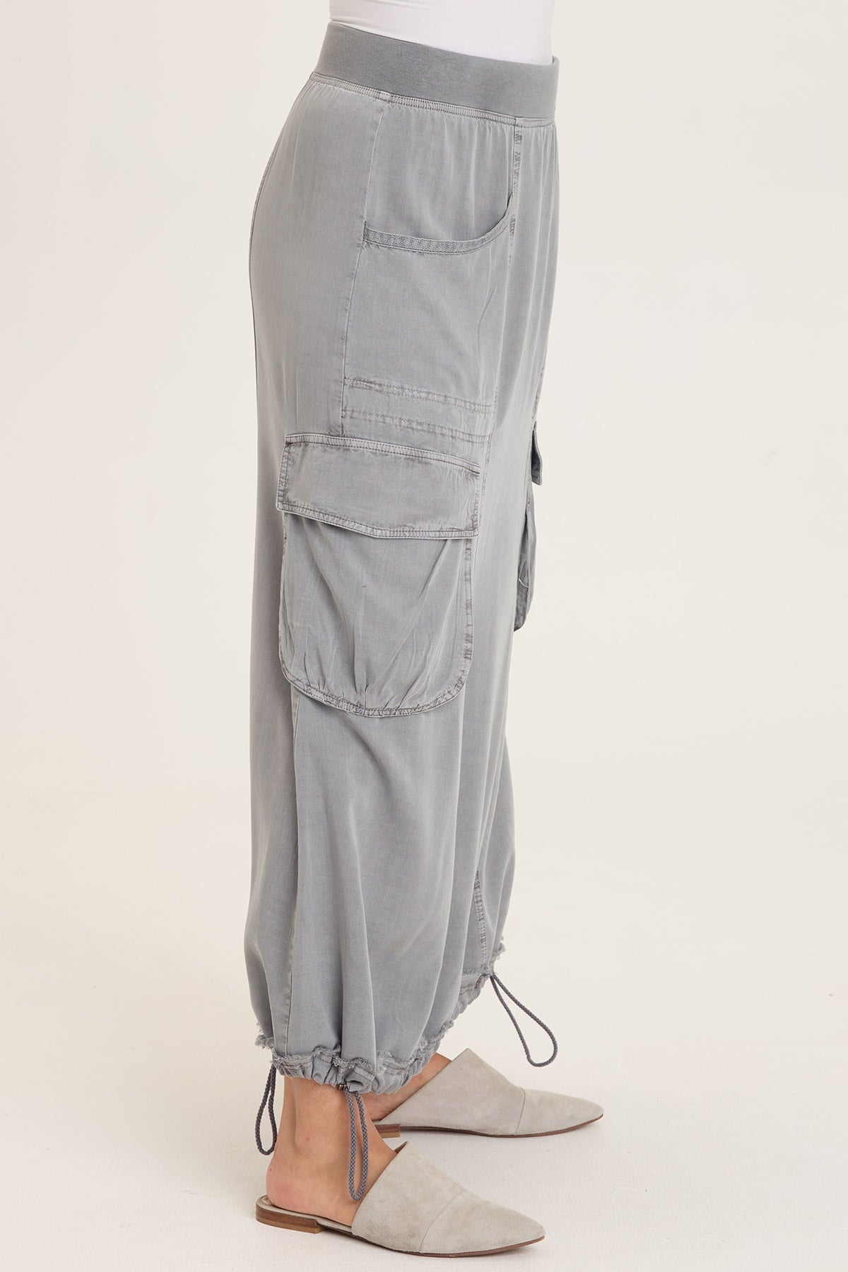 Wearables Ingram Cinchable Cargo Twill Skirt 