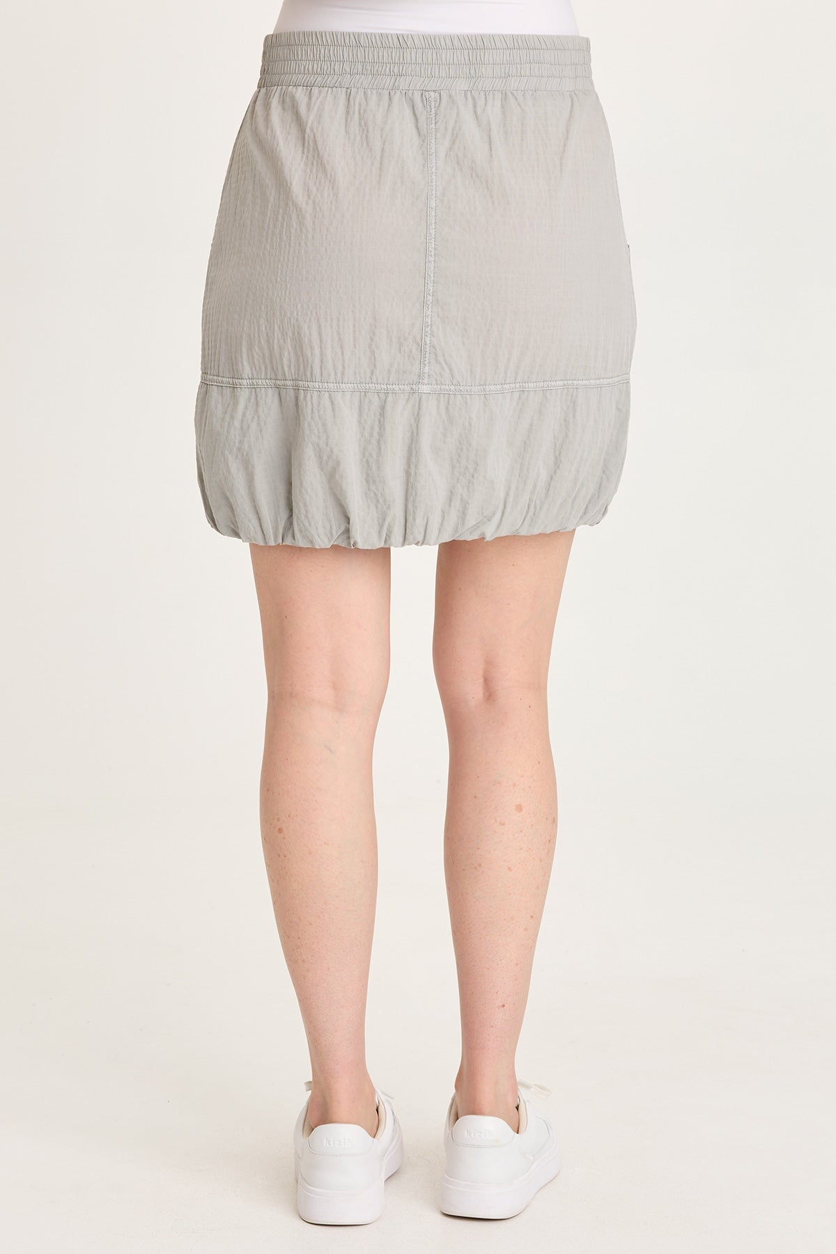 XCVI Corwyn Textured Zip-Front Mini Skirt 